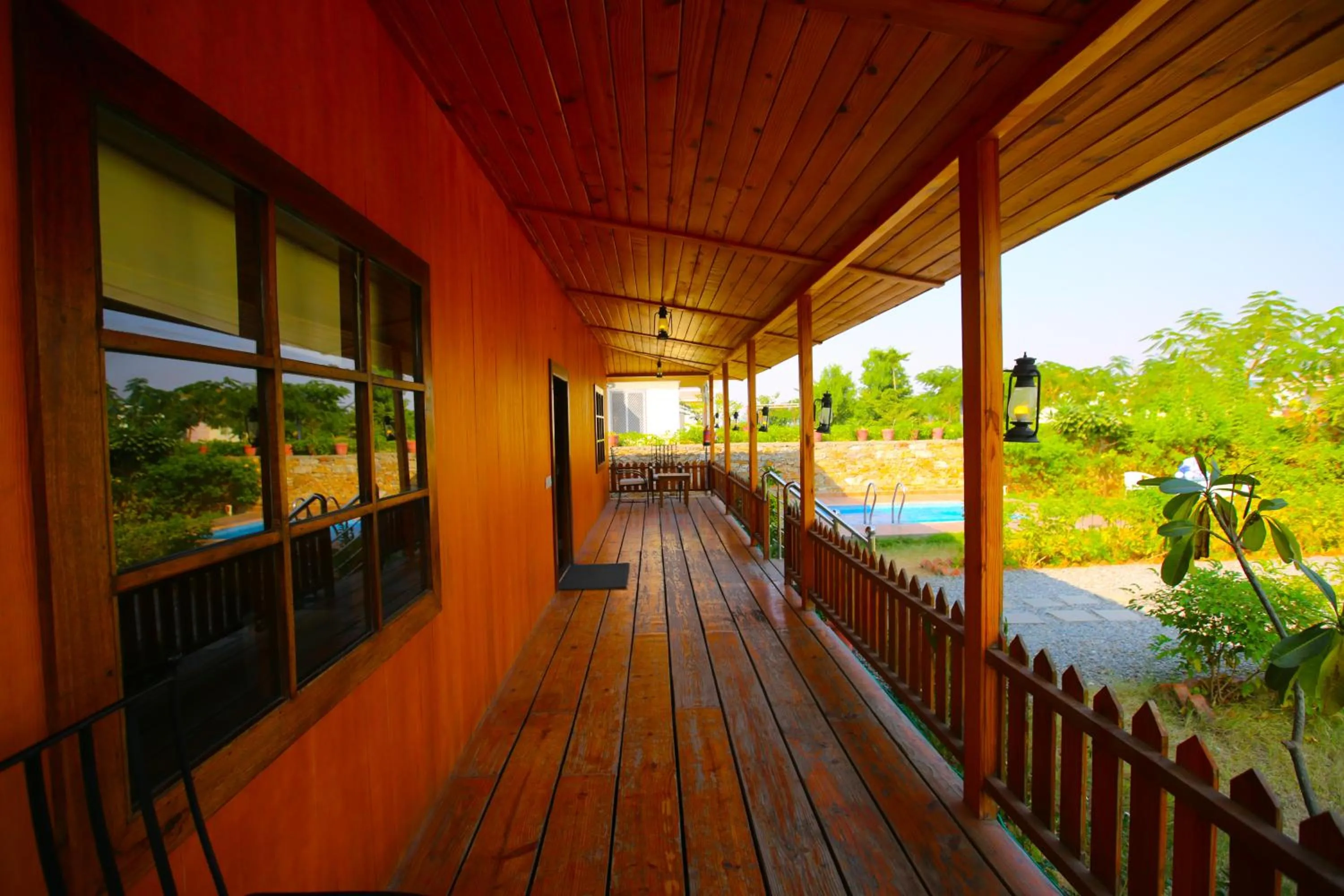 Balcony/Terrace in Aanandam Resort & Spa,Pushkar