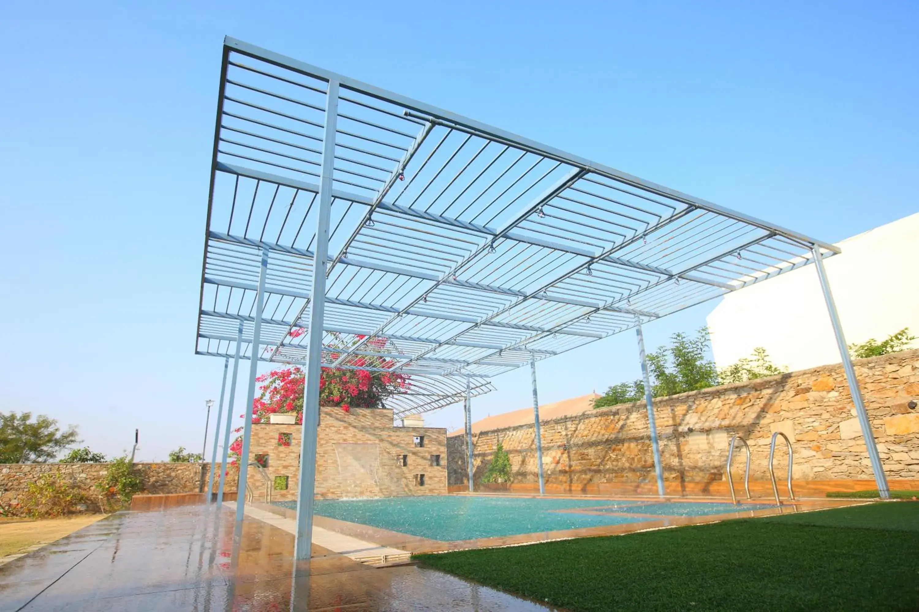 Swimming pool in Aanandam Resort & Spa,Pushkar Swimming pool in Aanandam Resort & Spa,Pushkar