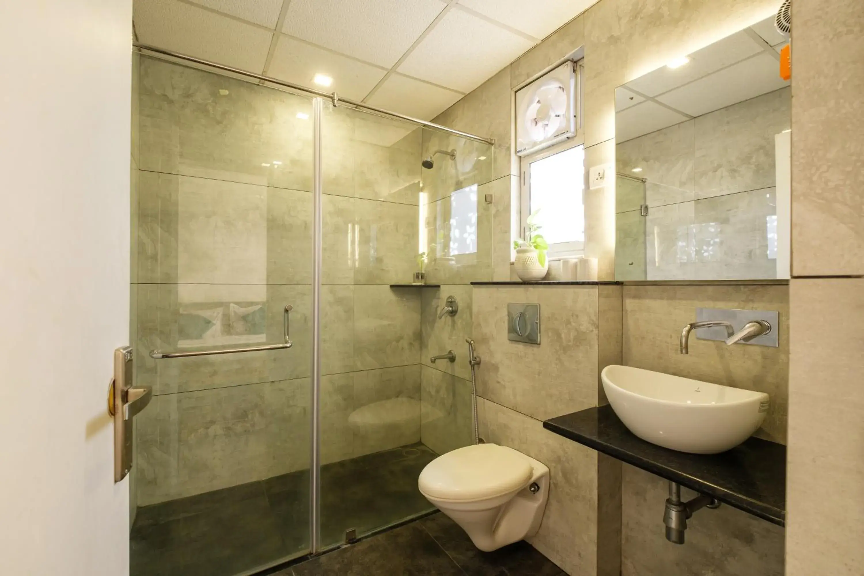 Bathroom in Moustache Hostel, Jaipur Bathroom in Moustache Hostel, Jaipur