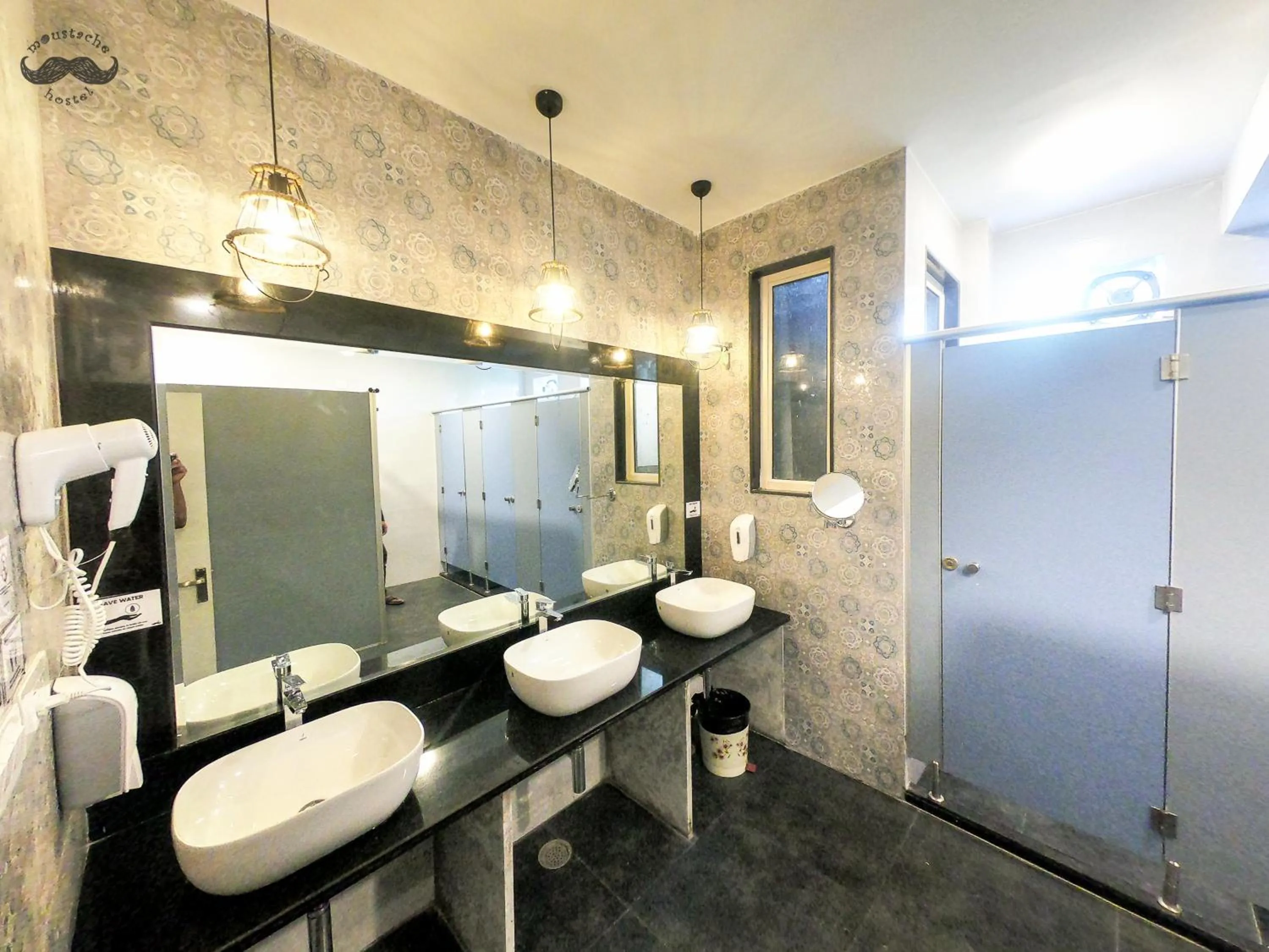 Bathroom in Moustache Hostel, Jaipur