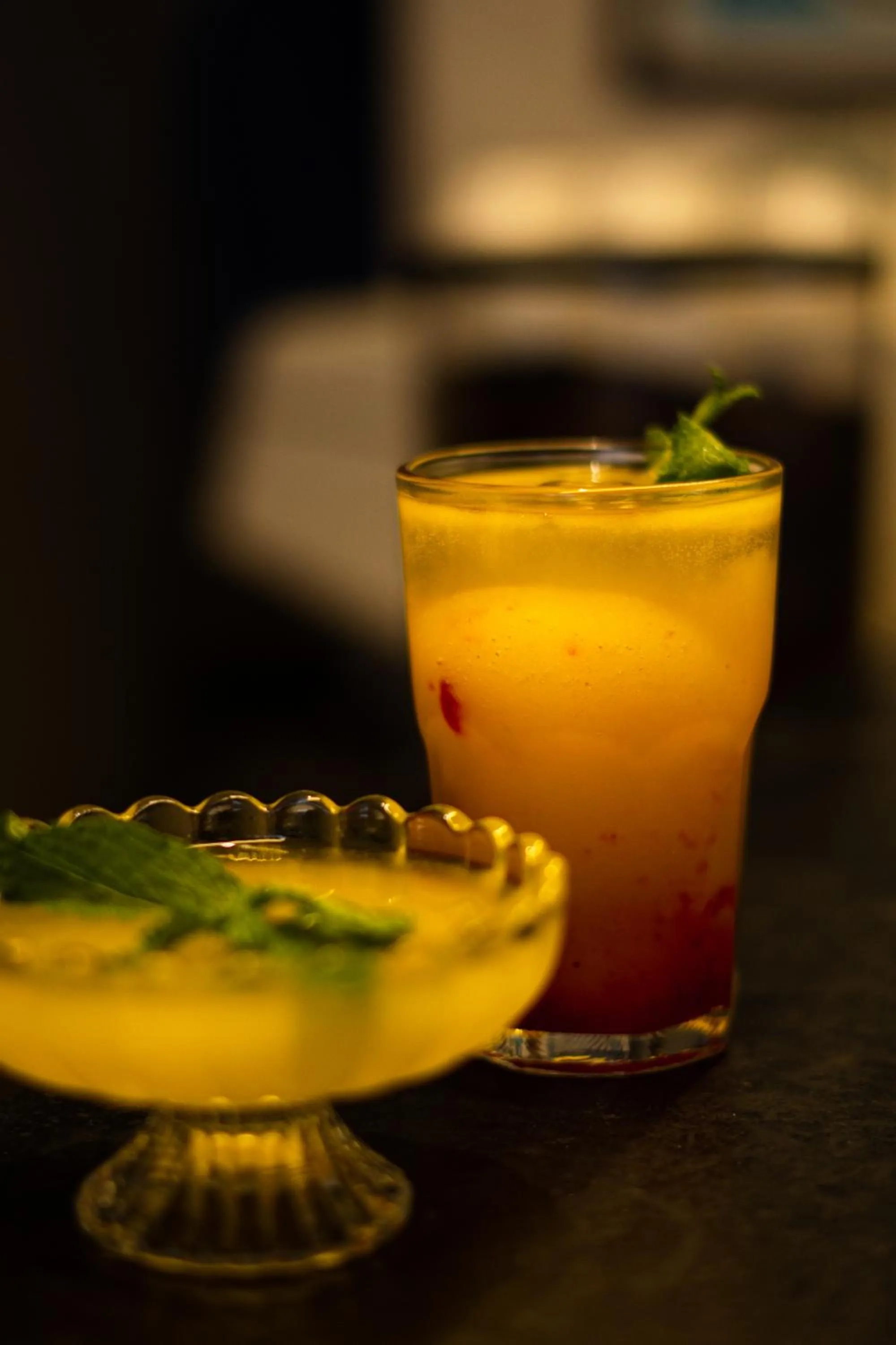 Food and drinks in Moustache Hostel, Jaipur