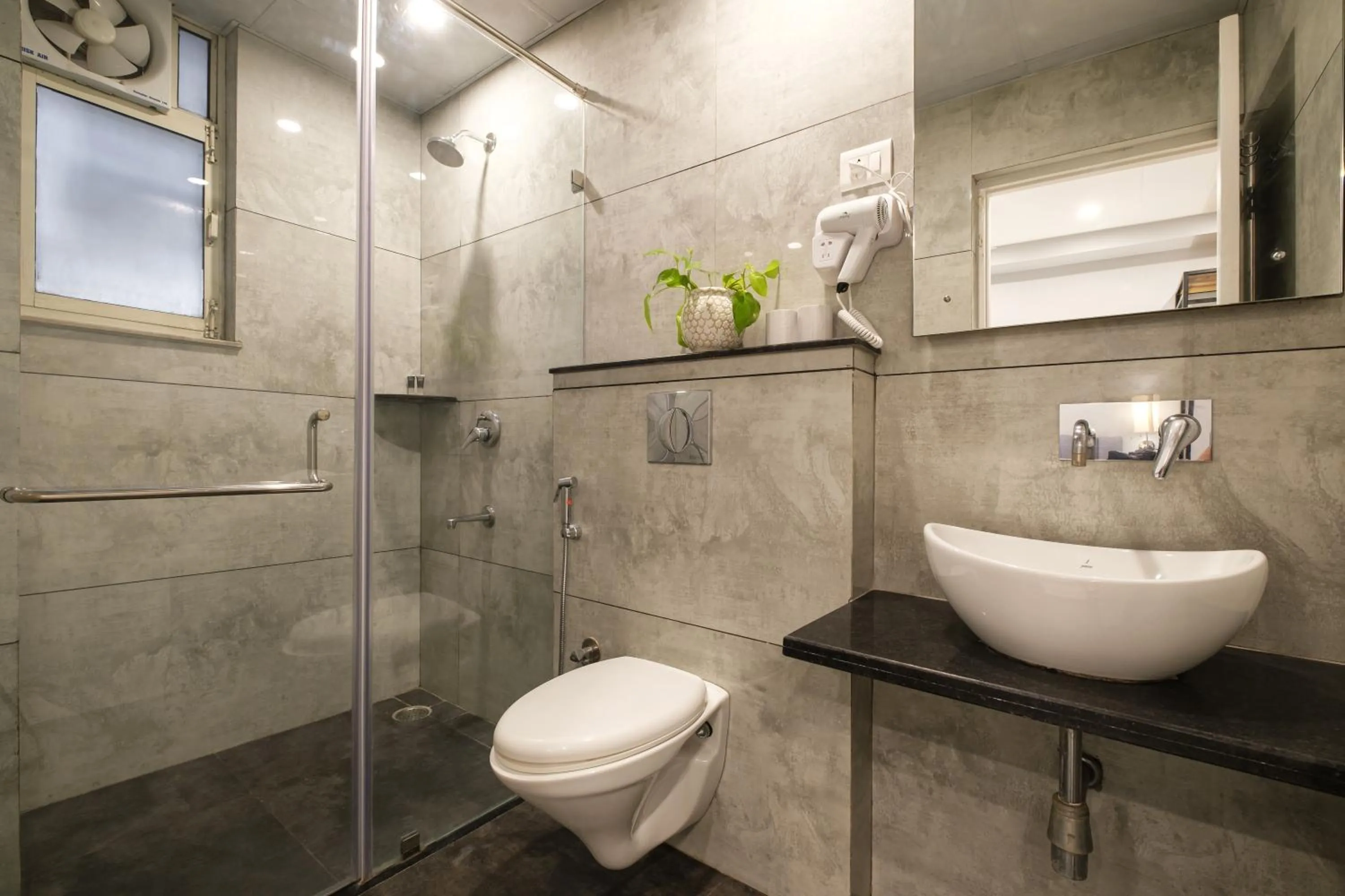 Bathroom in Moustache Hostel, Jaipur