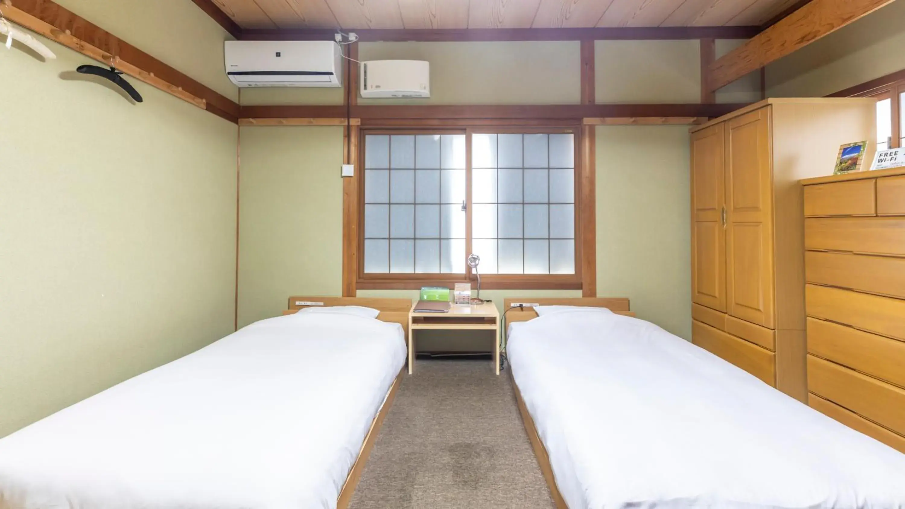 Twin Room with Shared Bathroom - single occupancy in Tabist International Hotel Kaike Twin Room with Shared Bathroom - single occupancy in Tabist International Hotel Kaike