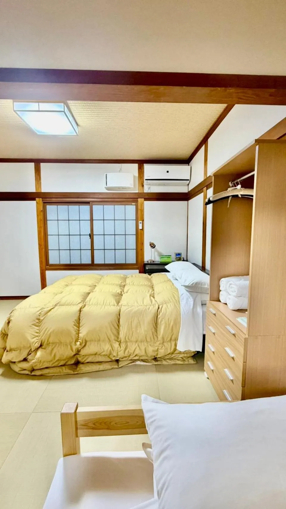 Bed in Tabist International Hotel Kaike