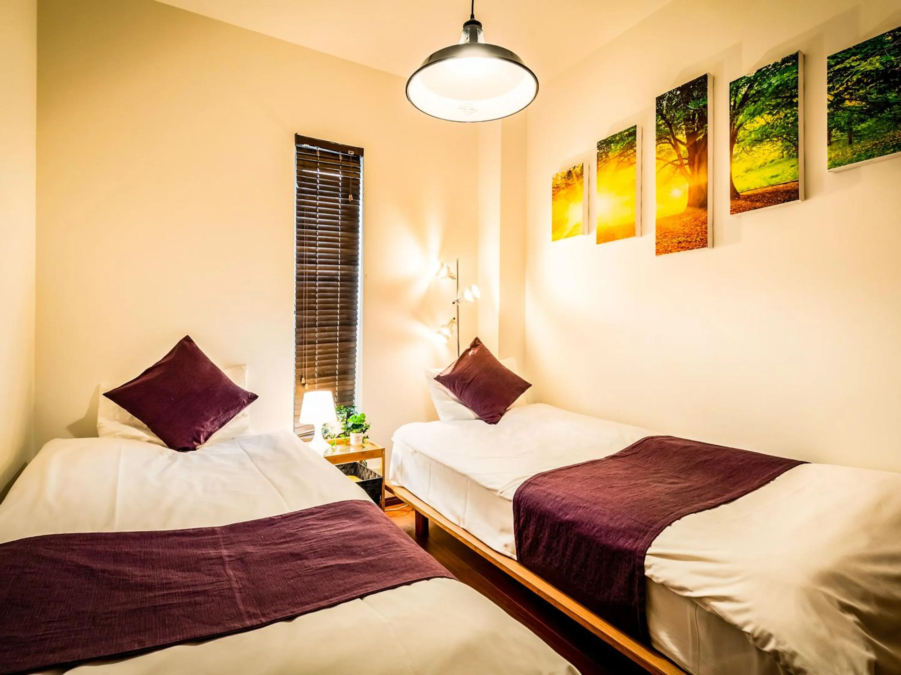 Bedroom, Bed in Nara Guesthouse 3F