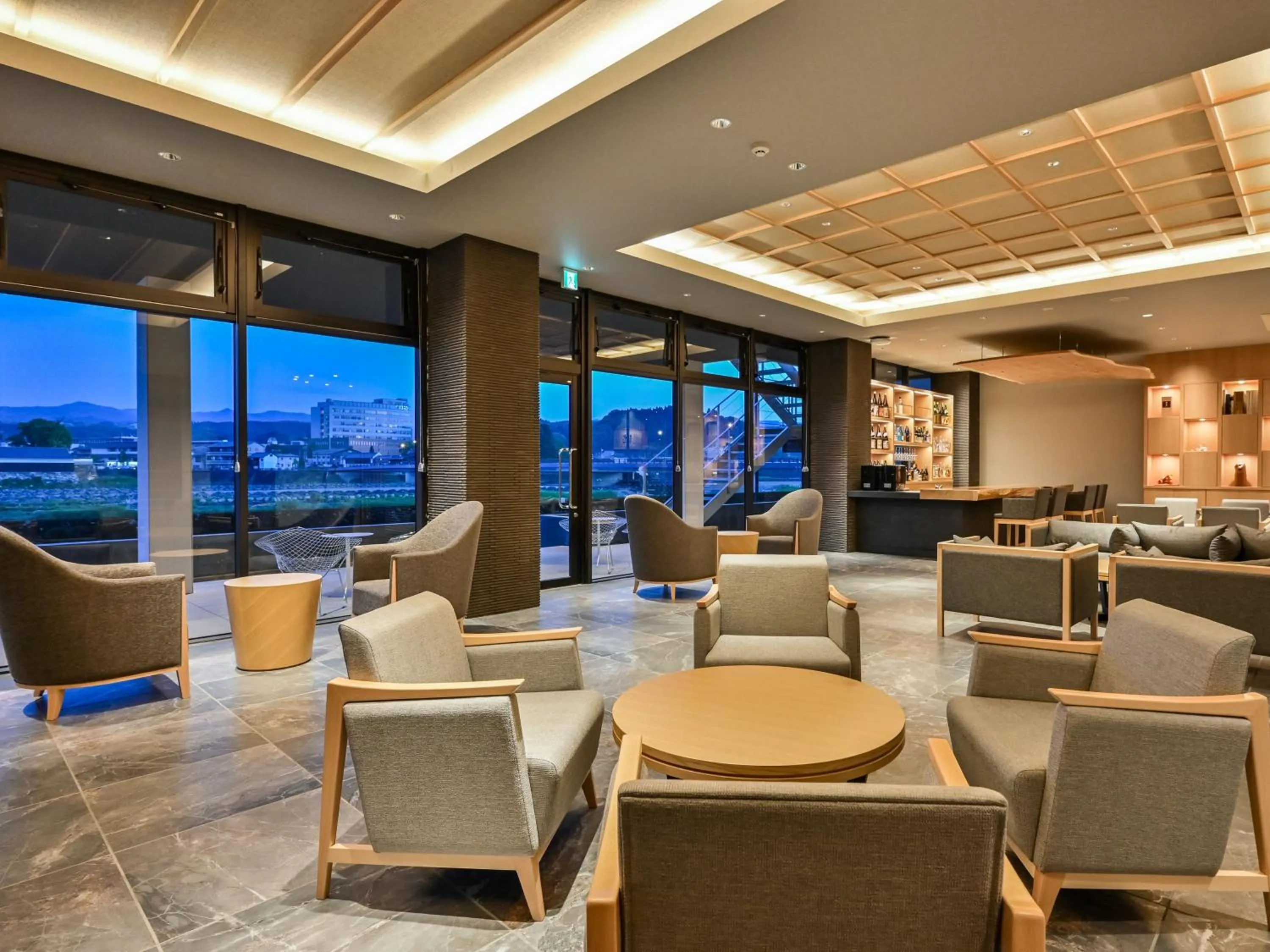 Lobby or reception in Hitoyoshi Onsen Nabeya