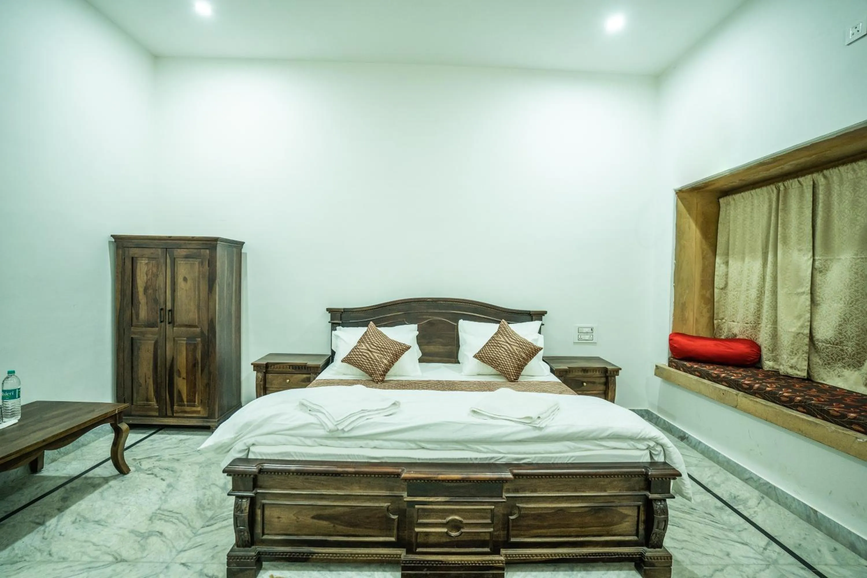 Bedroom, Bed in sand castle resort