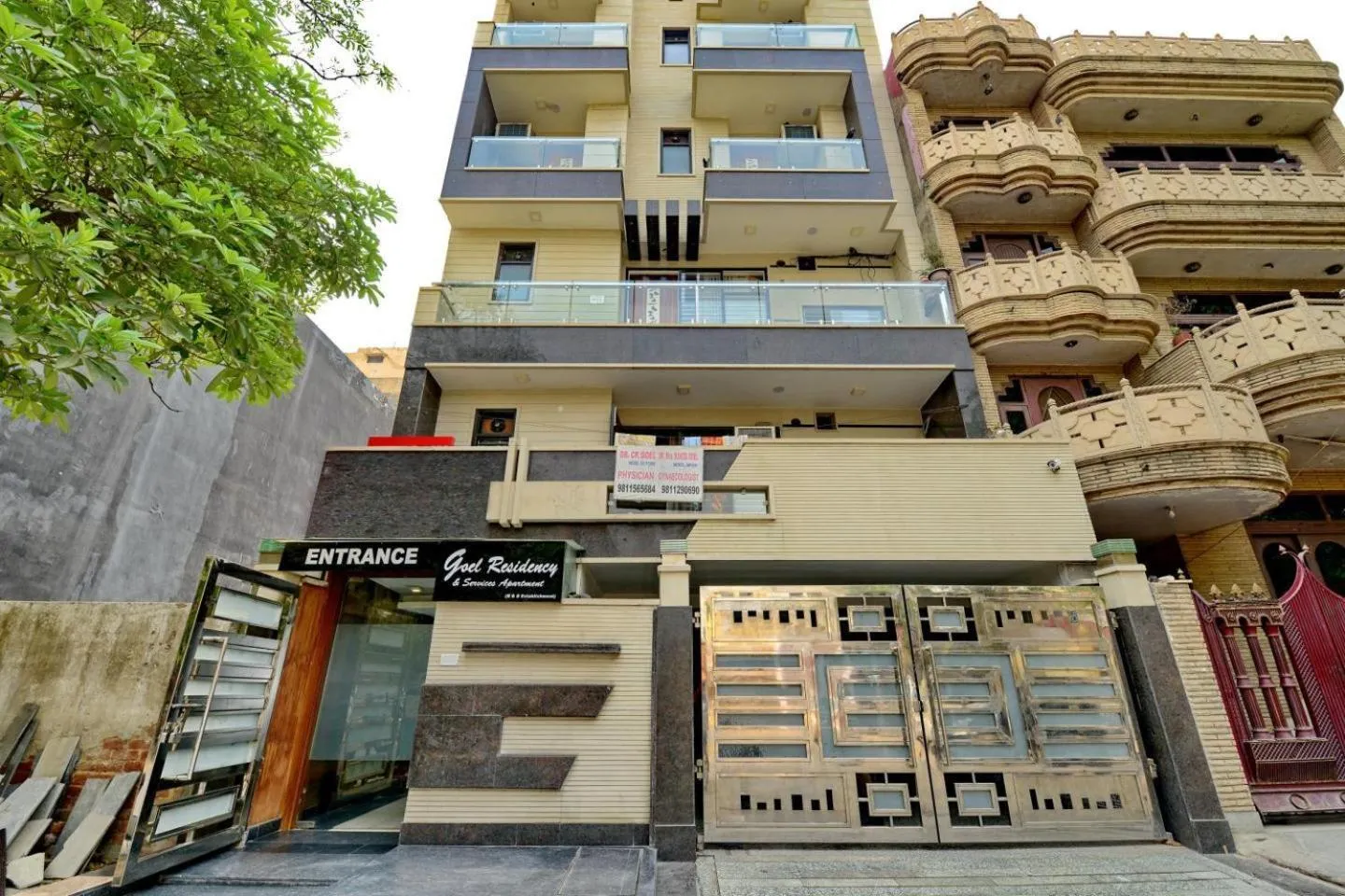 Property building in Goel Residency