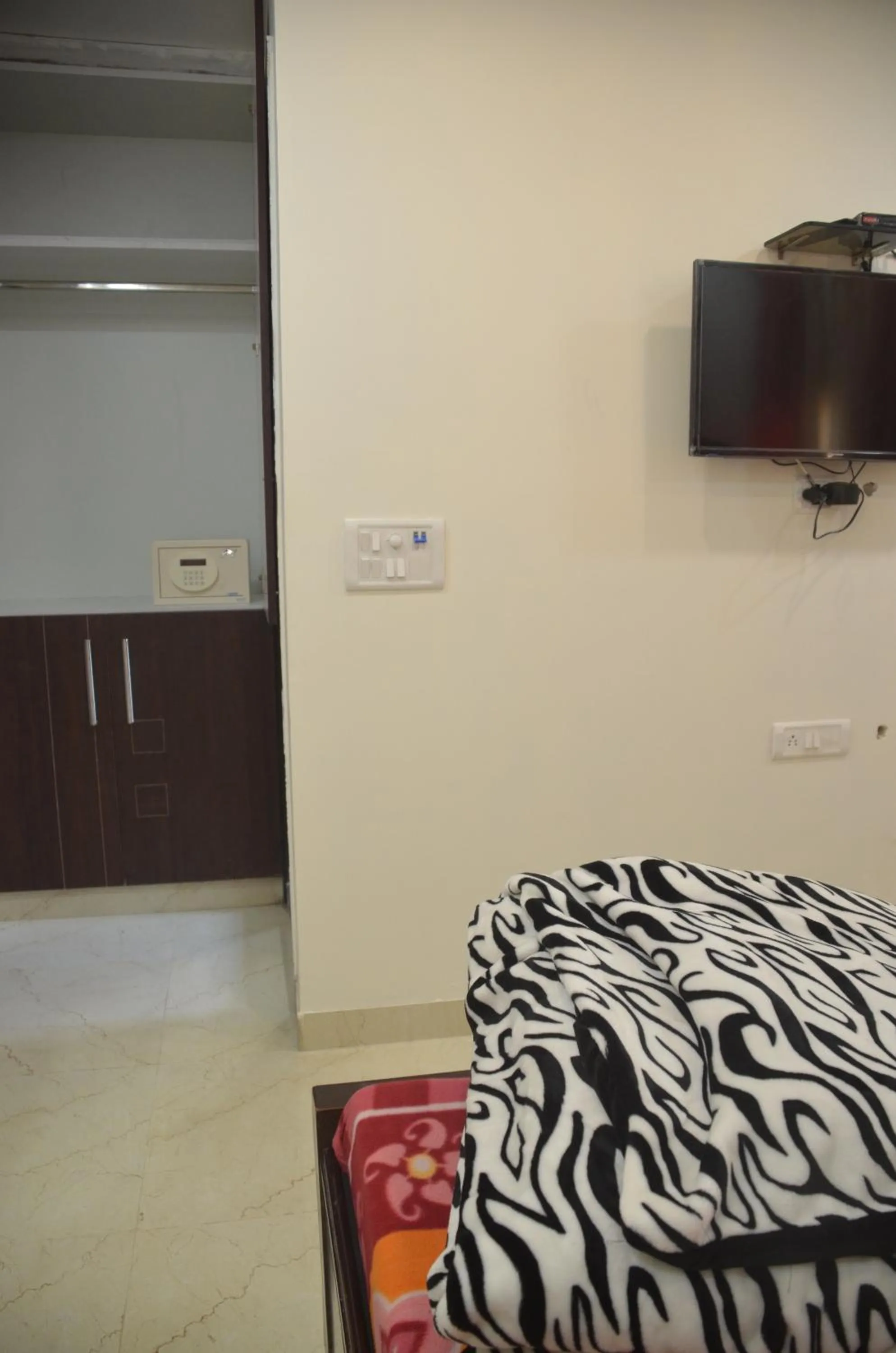 Bedroom, Bed in Goel Residency