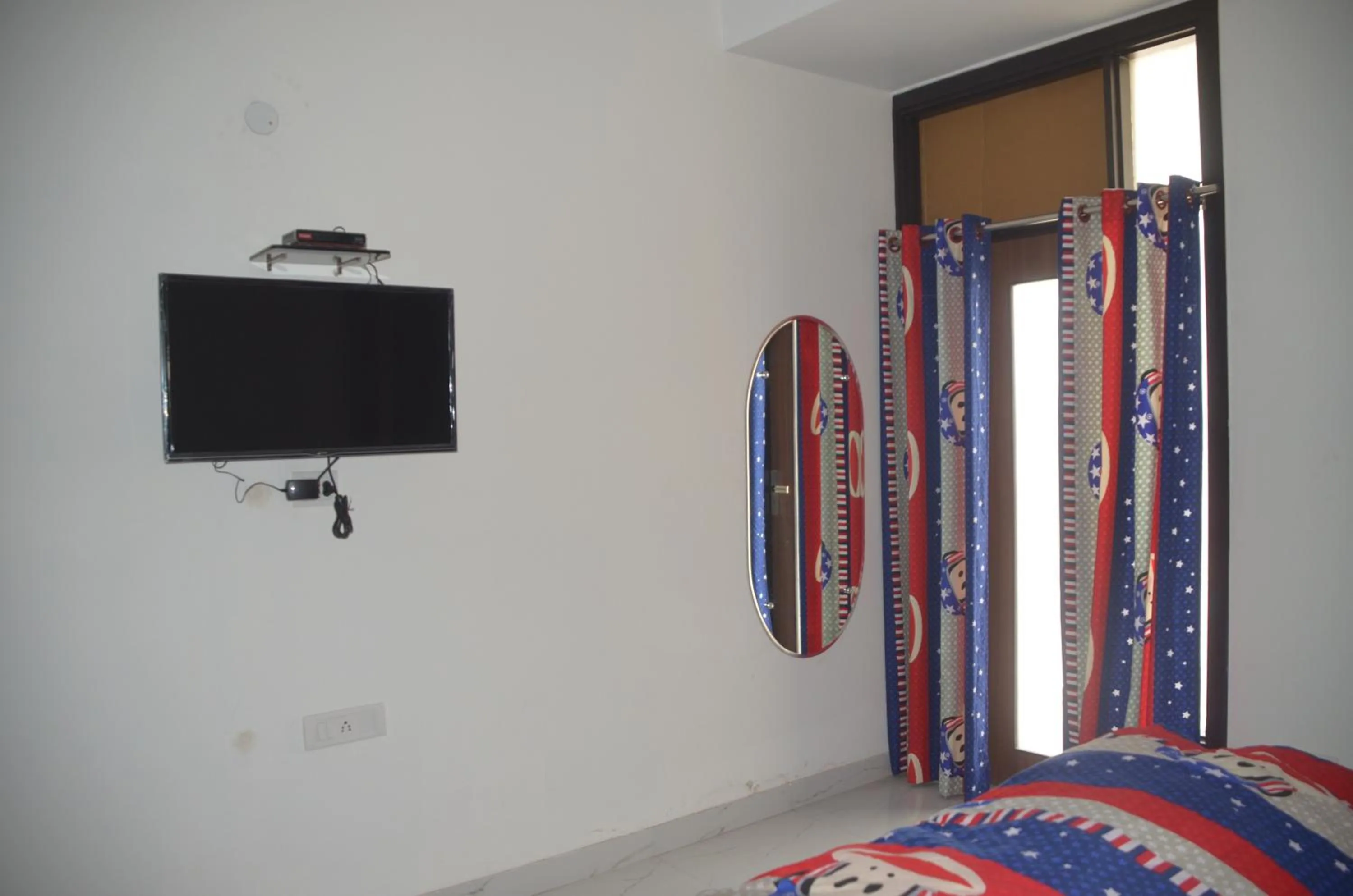 Bedroom in Goel Residency