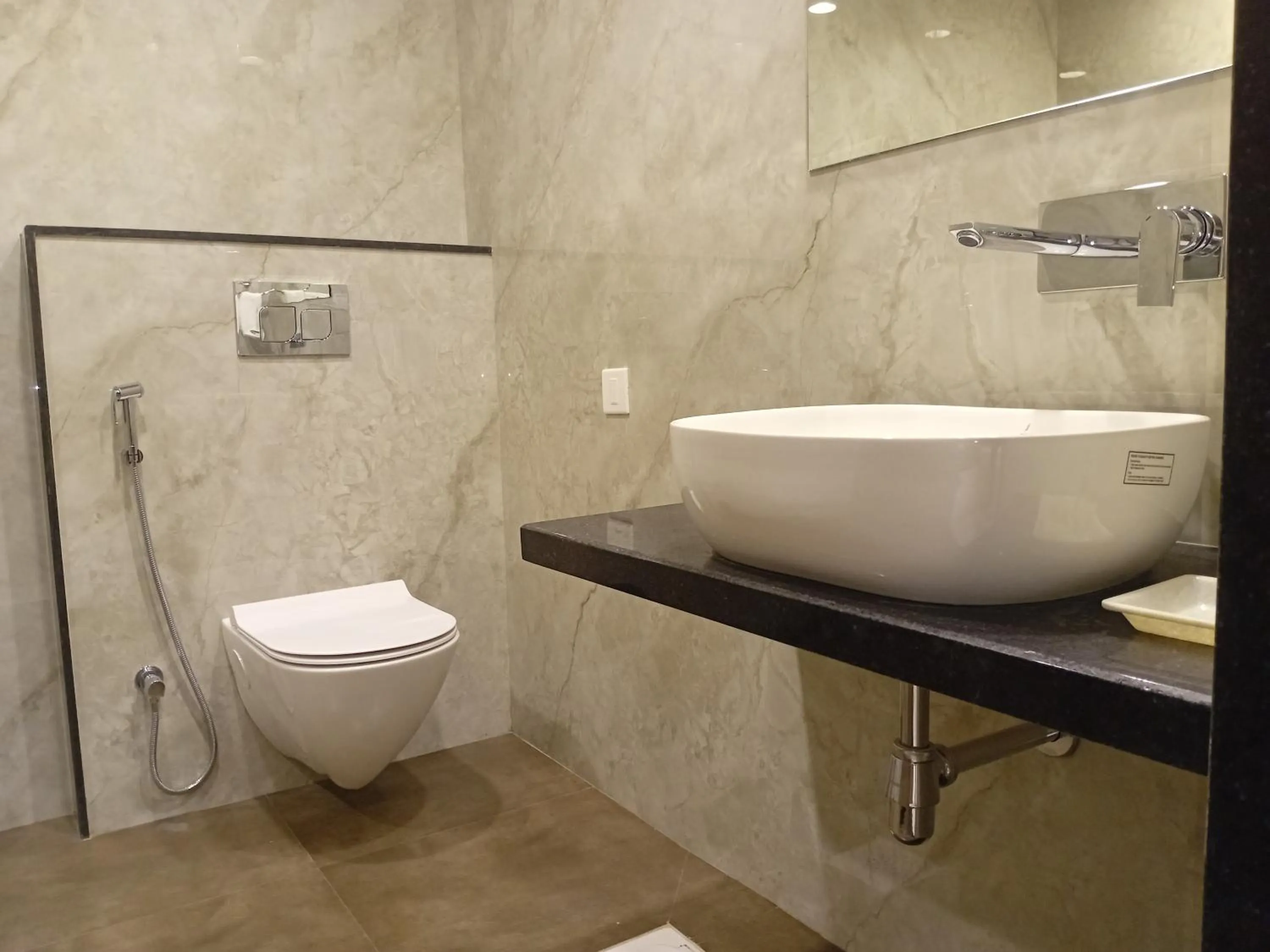 Toilet in Hotel shree ji inn