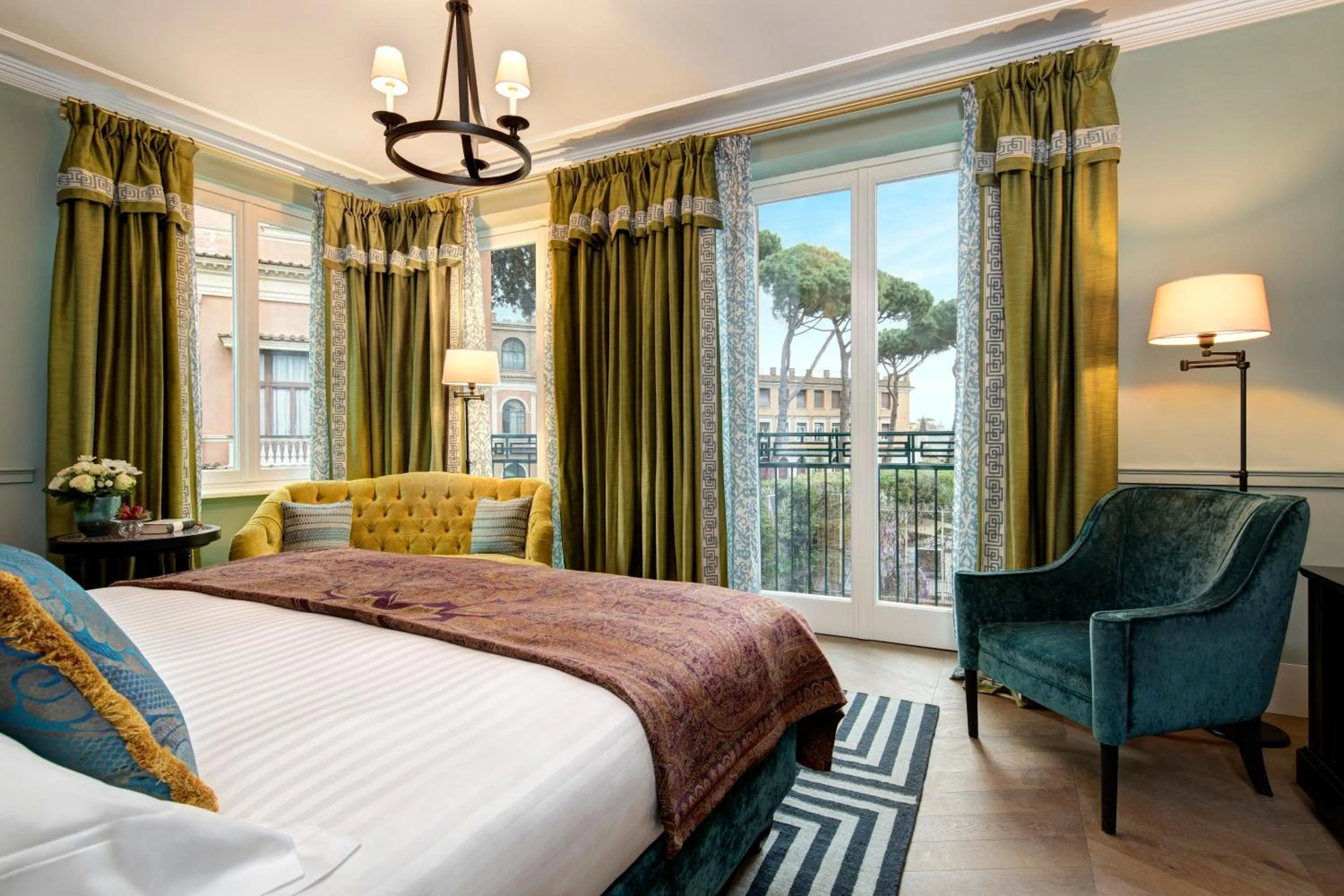 Bedroom, Bed in Rocco Forte Hotel De La Ville