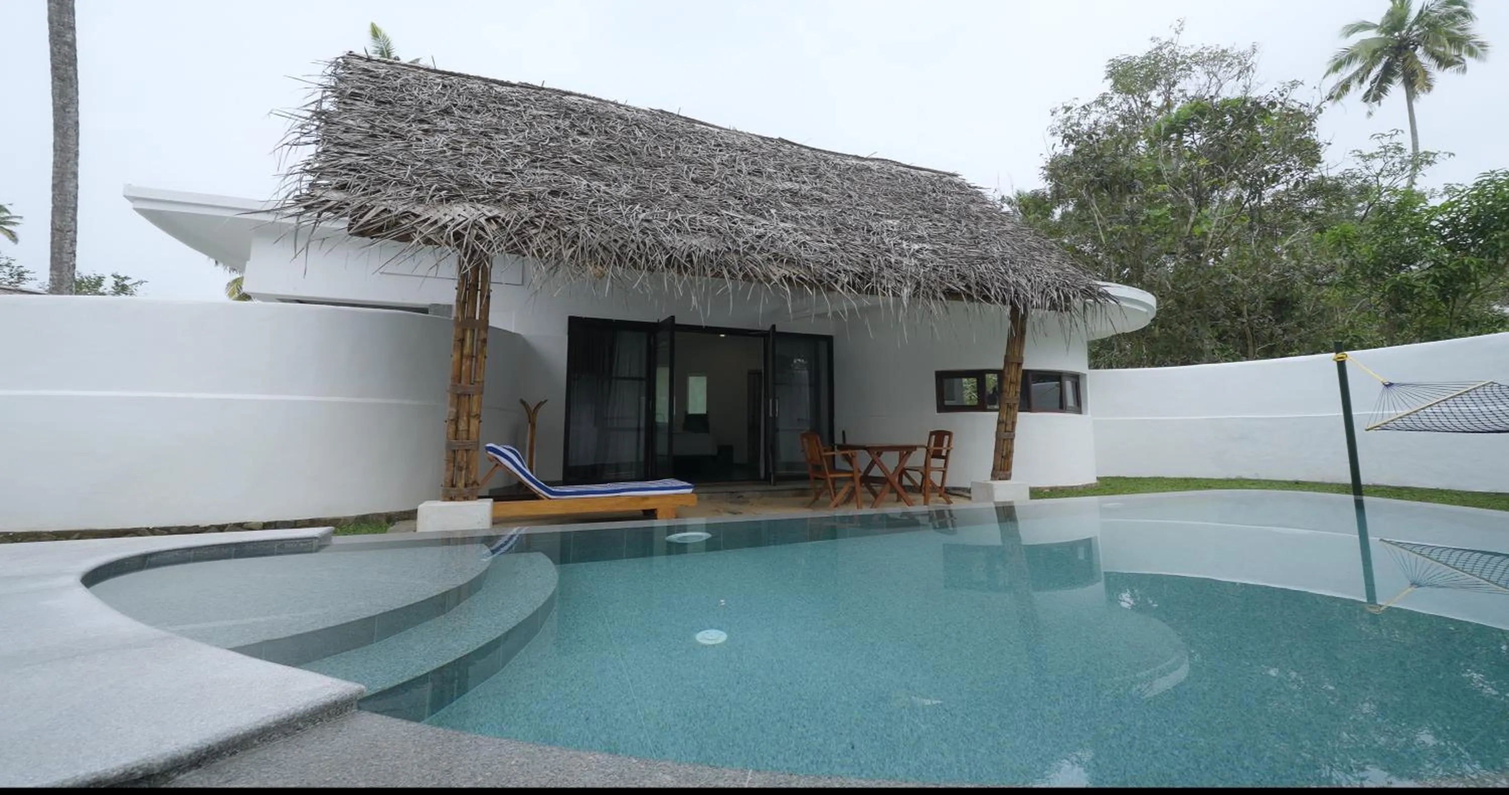 Pool view in Xandari Pearl Beach Resort