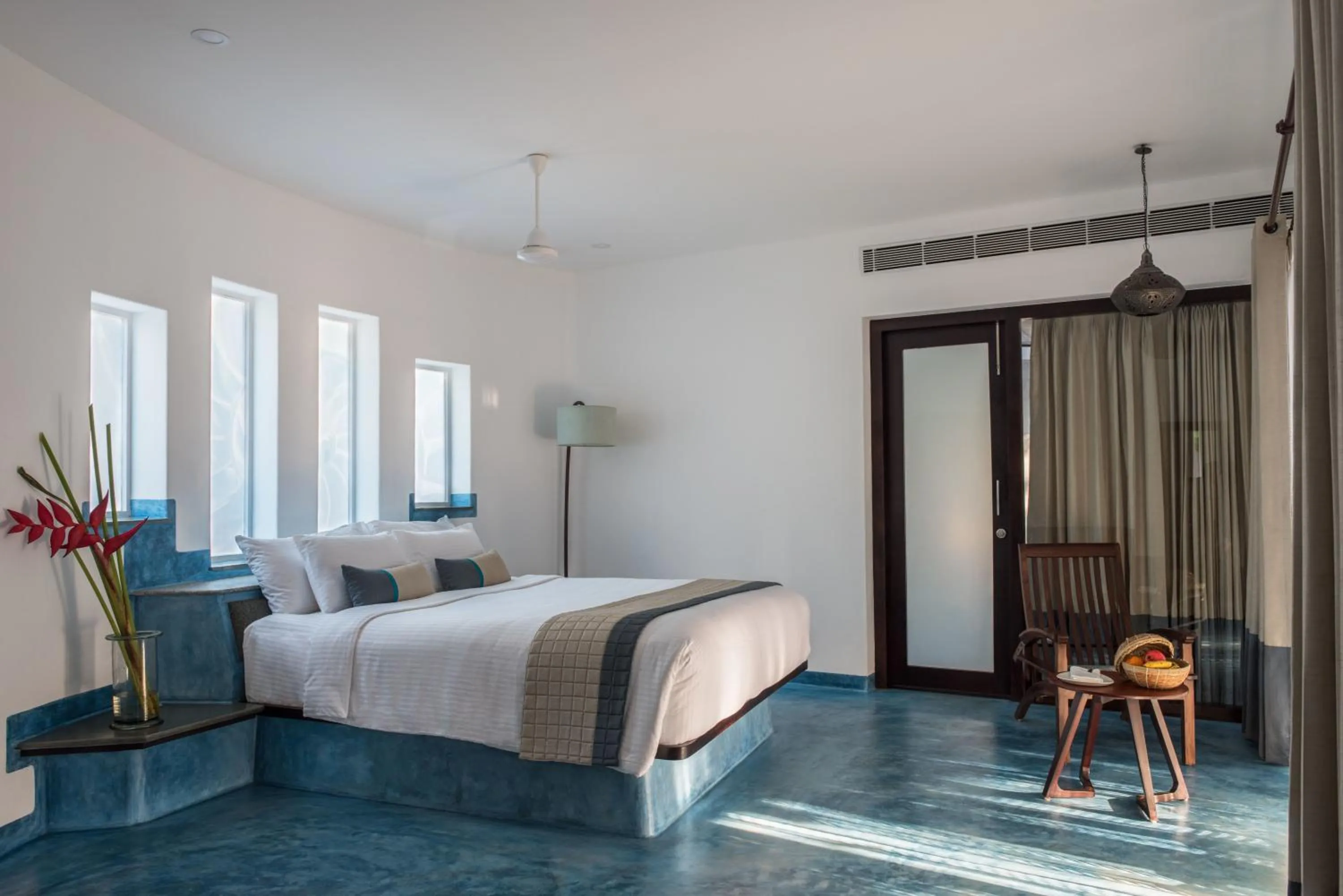 Bed in Xandari Pearl Beach Resort