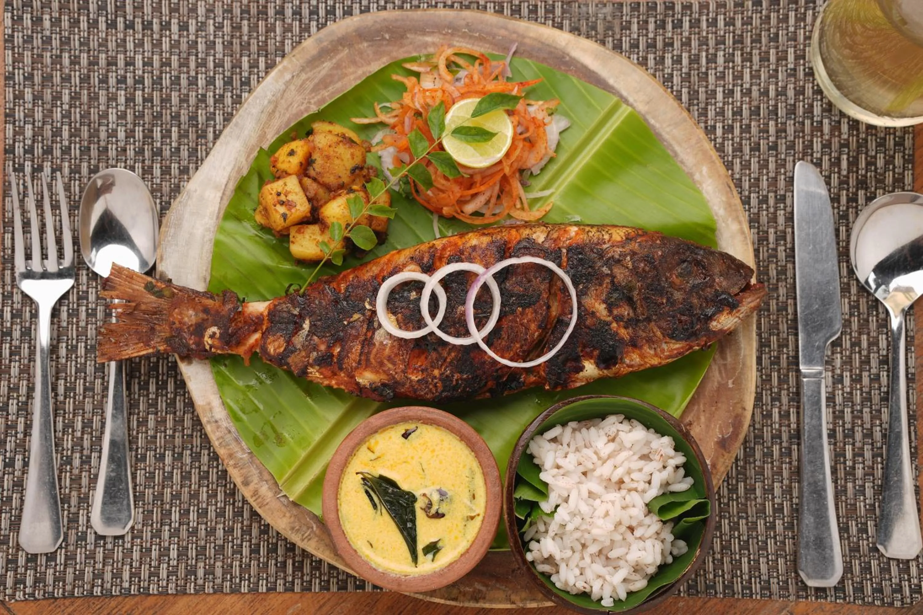 Food in Xandari Pearl Beach Resort