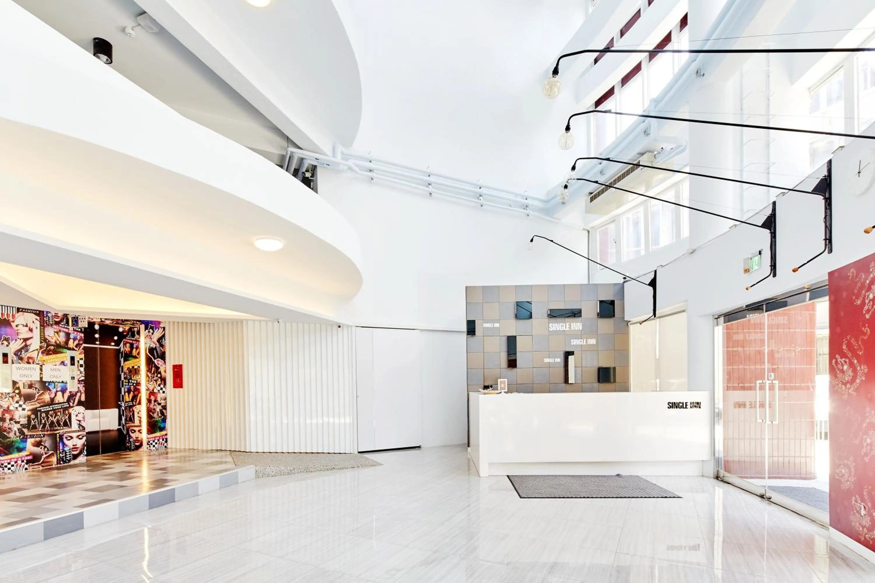 Facade/entrance in Single Inn - Taipei