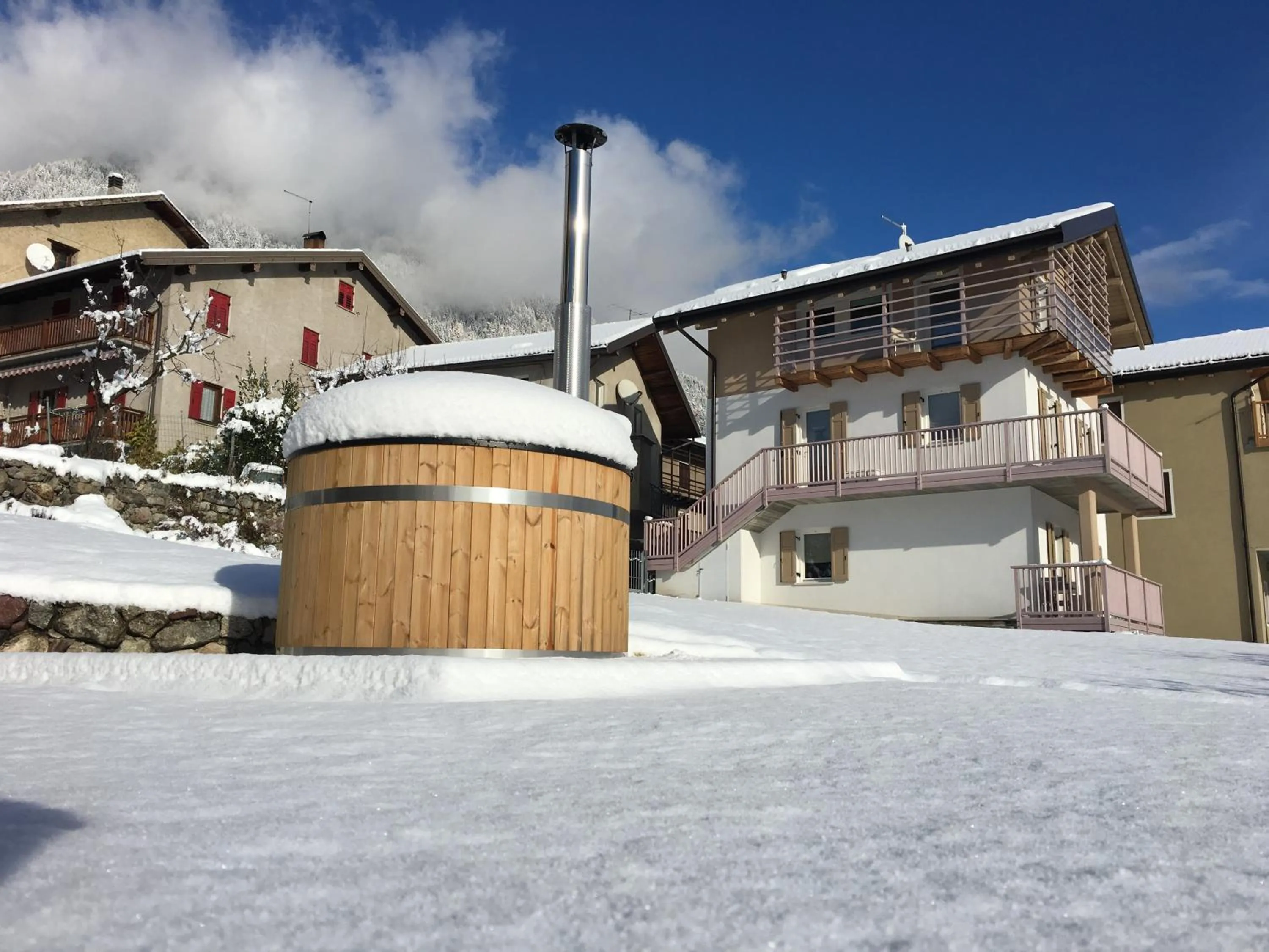 Garden view in B&B Il Piccolo Principe room and breakfast