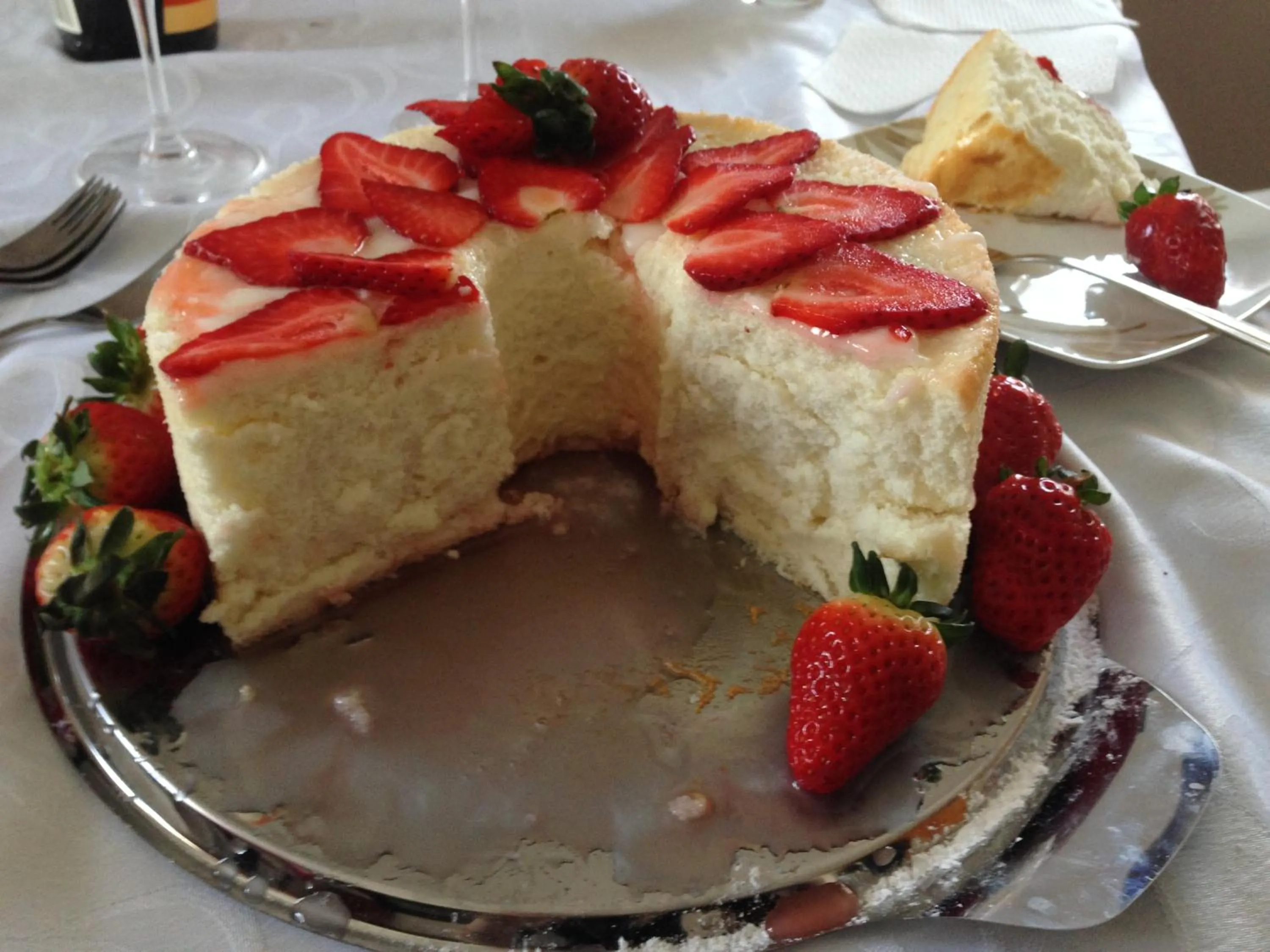 American breakfast in B&B Il Piccolo Principe room and breakfast