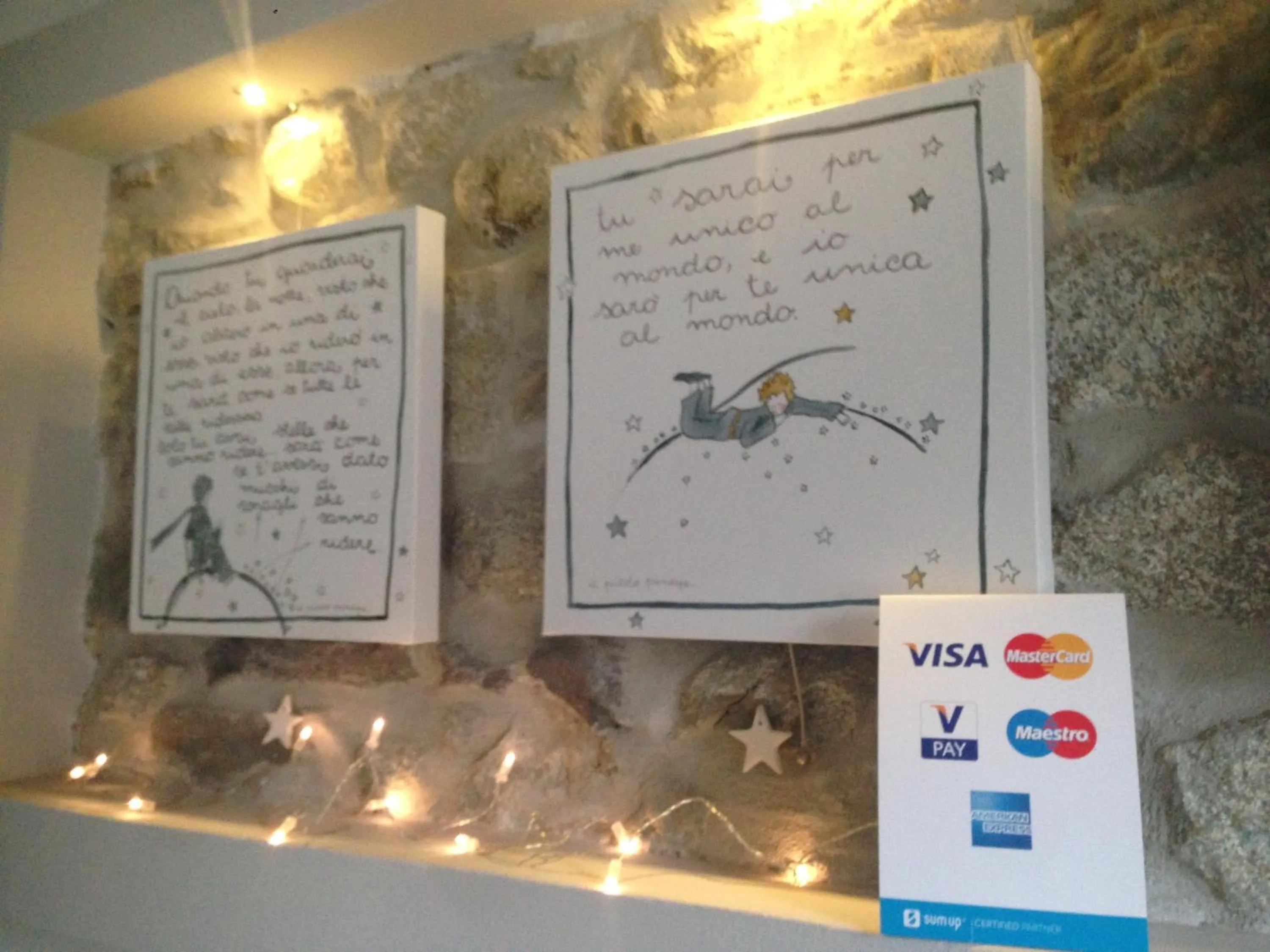 Decorative detail in B&B Il Piccolo Principe room and breakfast