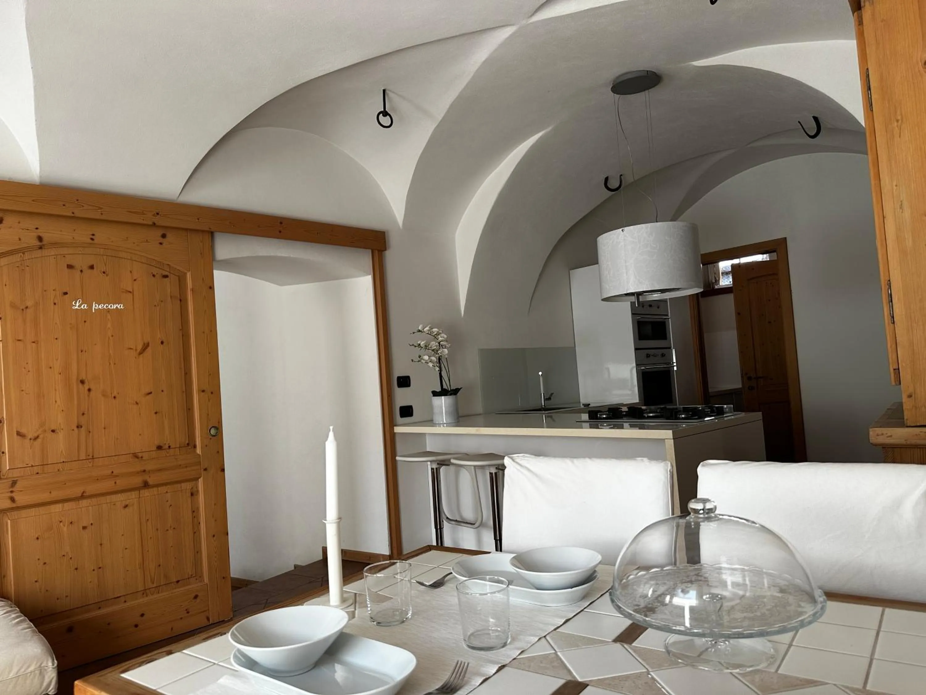 Kitchen or kitchenette in B&B Il Piccolo Principe room and breakfast