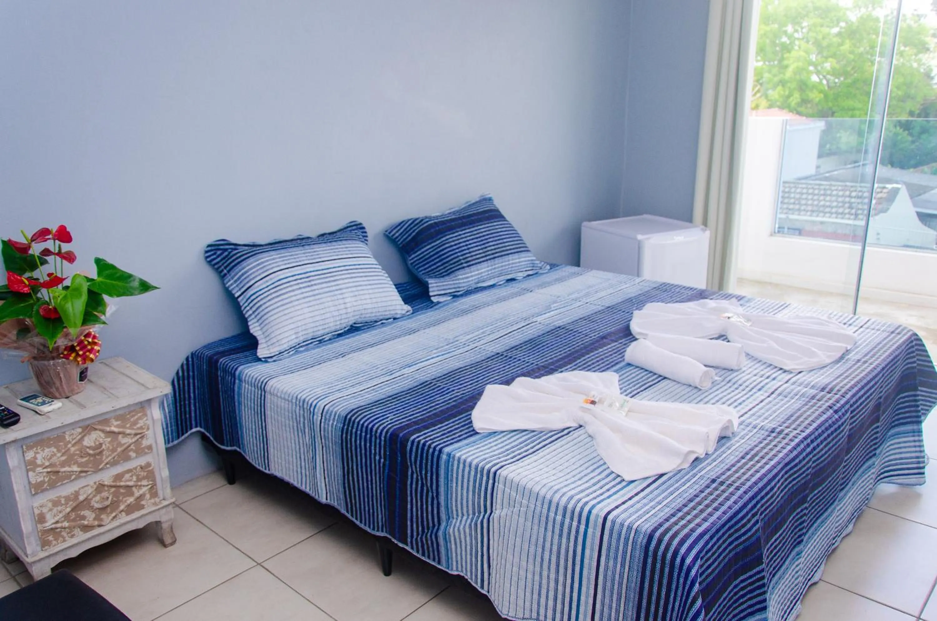 Bed in Hotel Caçula Do Pampa