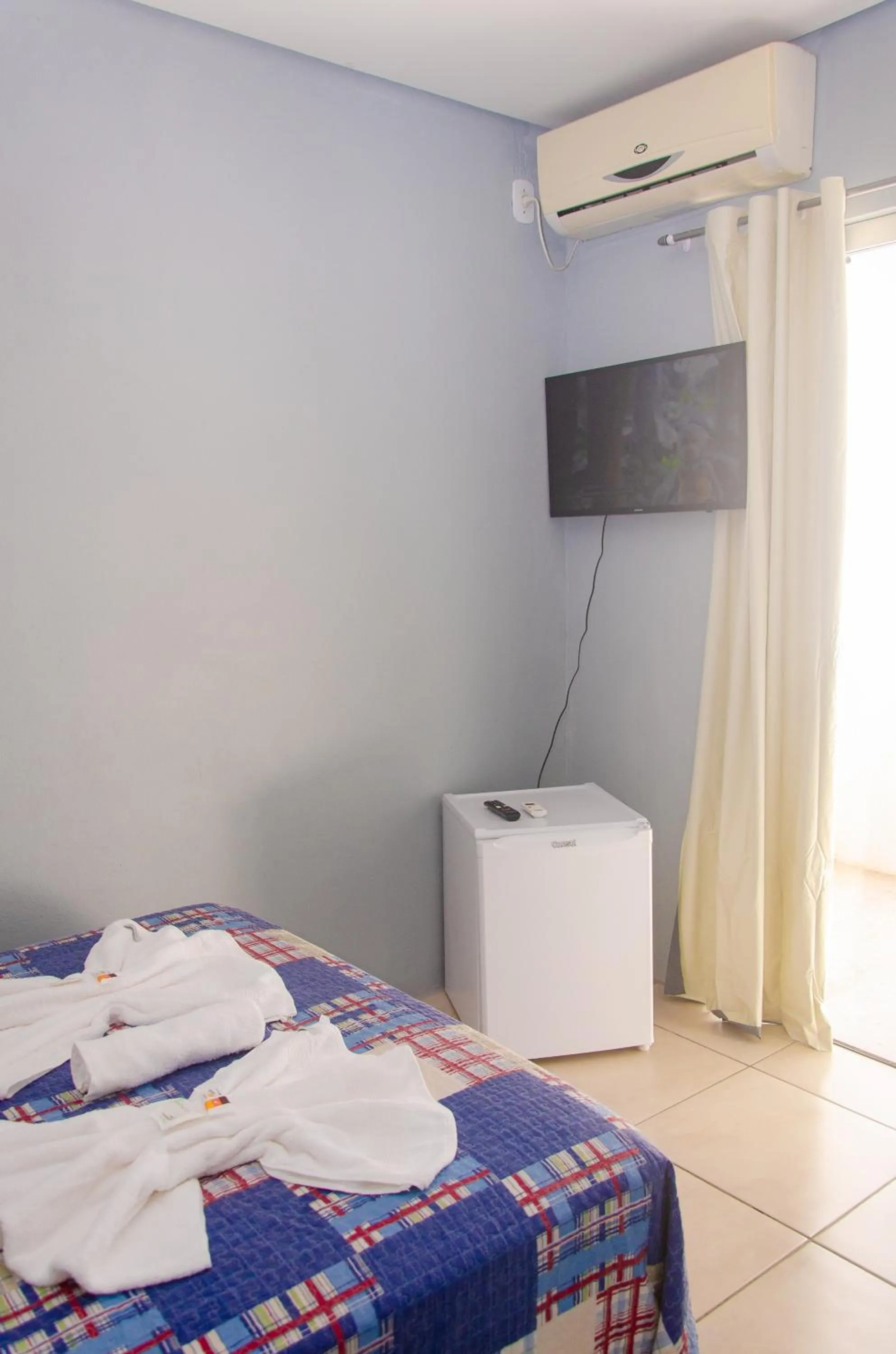 Bed in Hotel Caçula Do Pampa