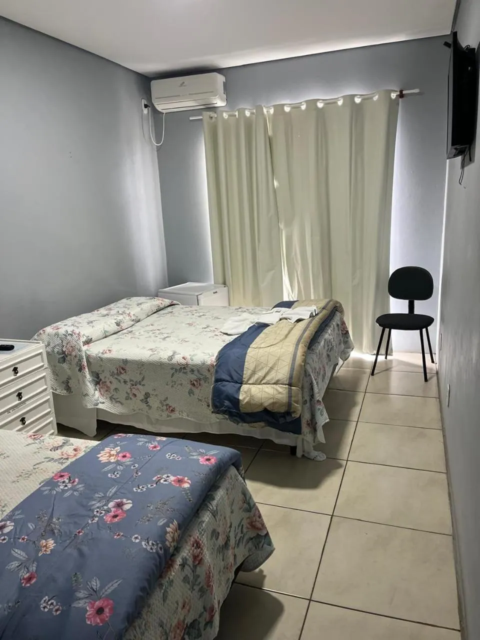 Bed in Hotel Caçula Do Pampa