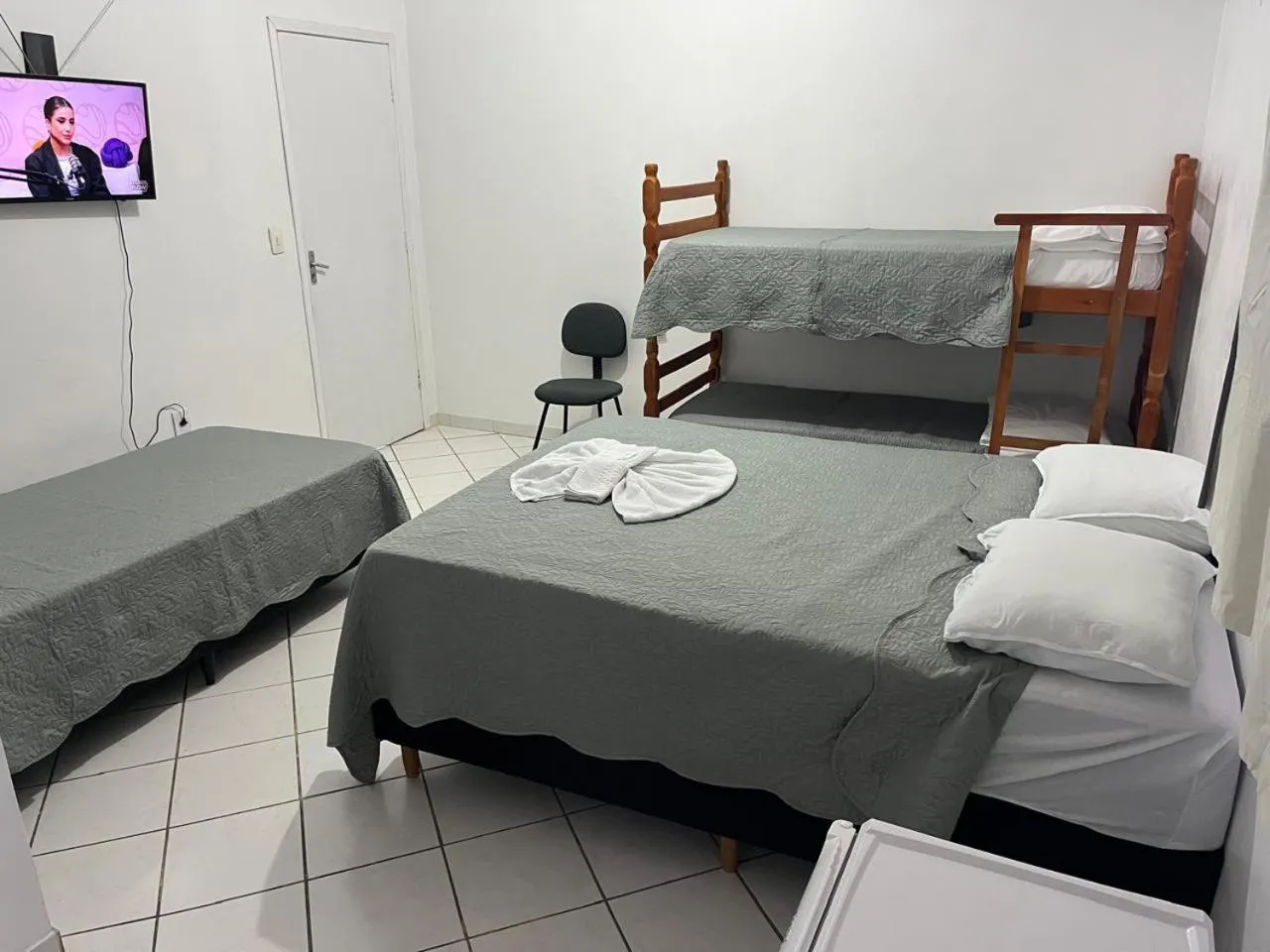 Bed in Hotel Caçula Do Pampa