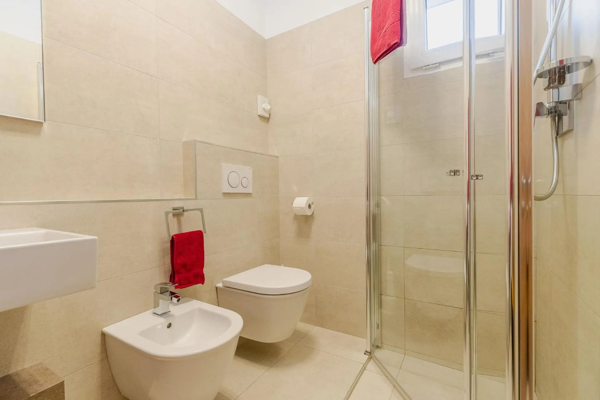 Shower in Hotel Garni Ischia