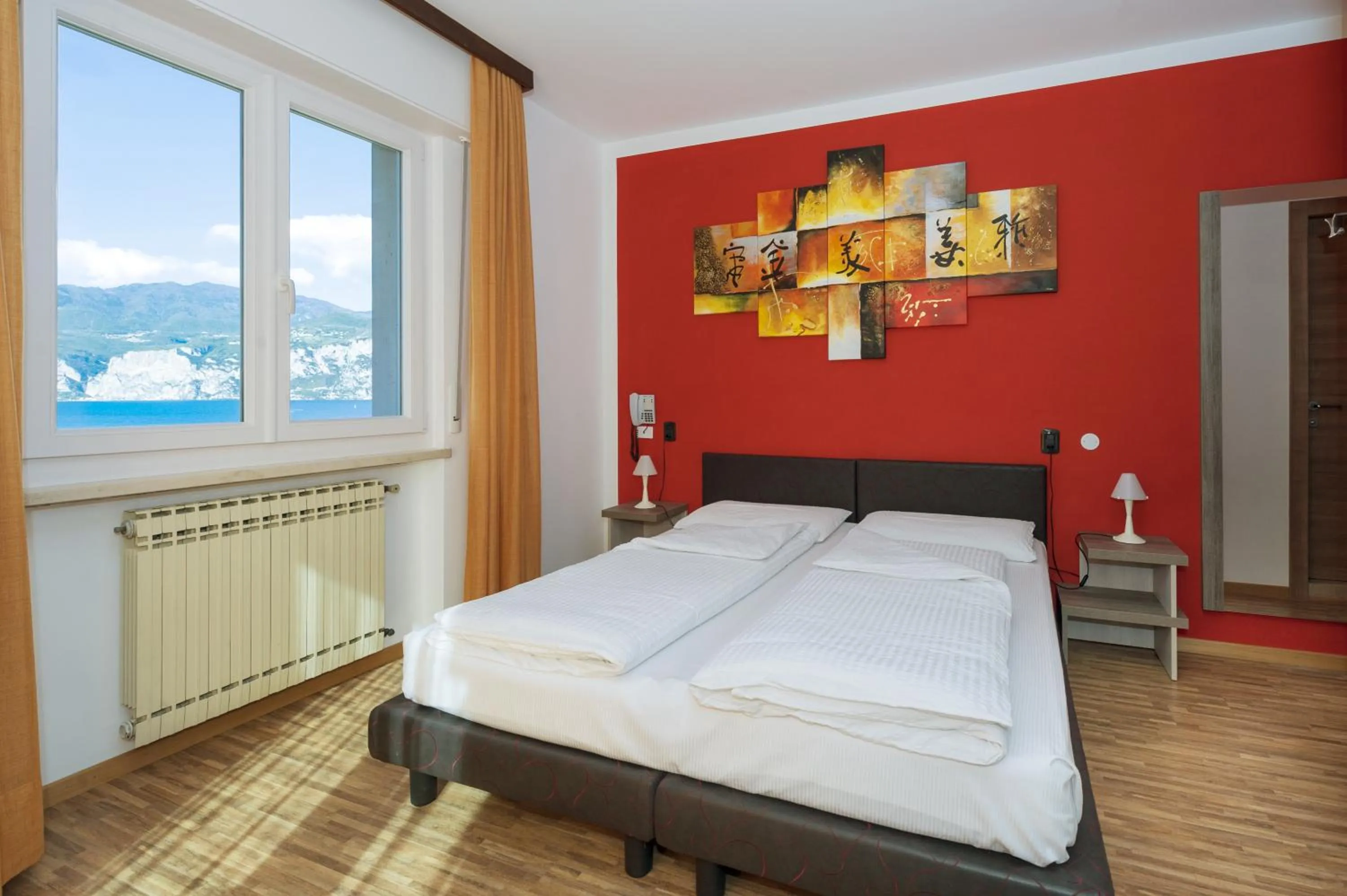 Bedroom, Bed in Hotel Garni Ischia