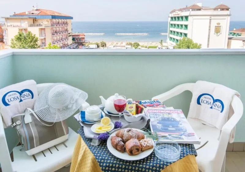 Balcony/Terrace in Hotel Losanna