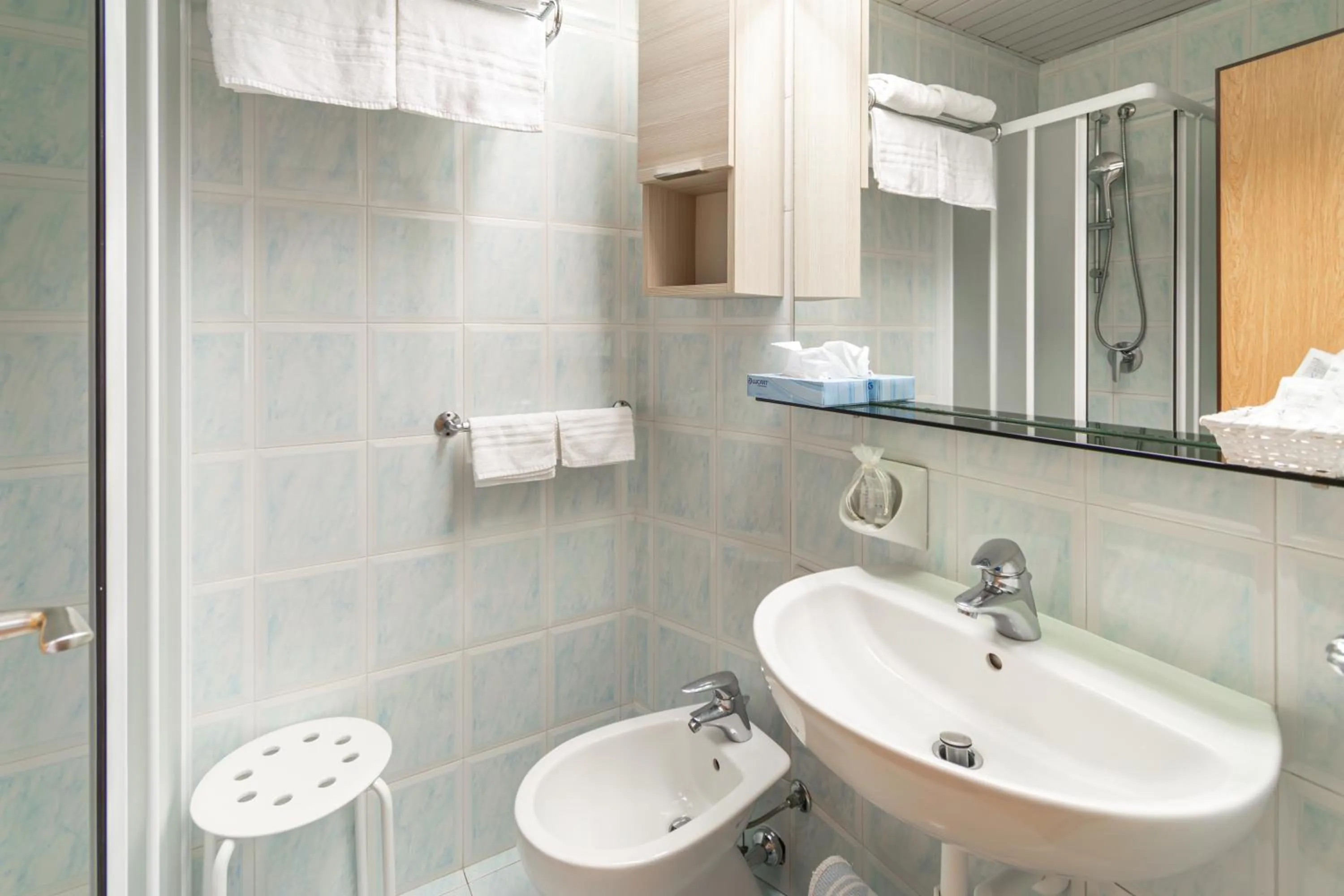 Bathroom in Hotel Losanna