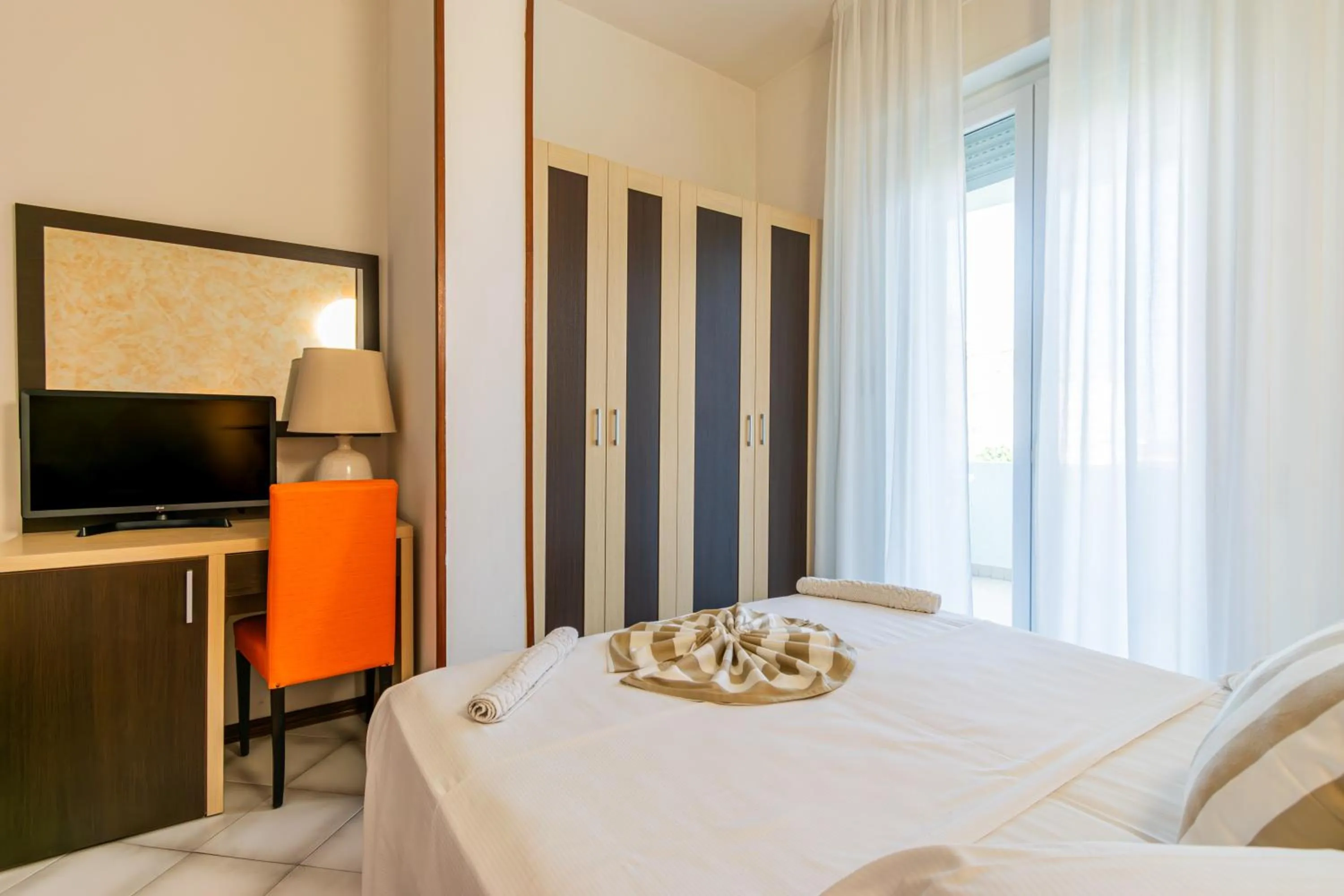 Bed in Hotel Losanna