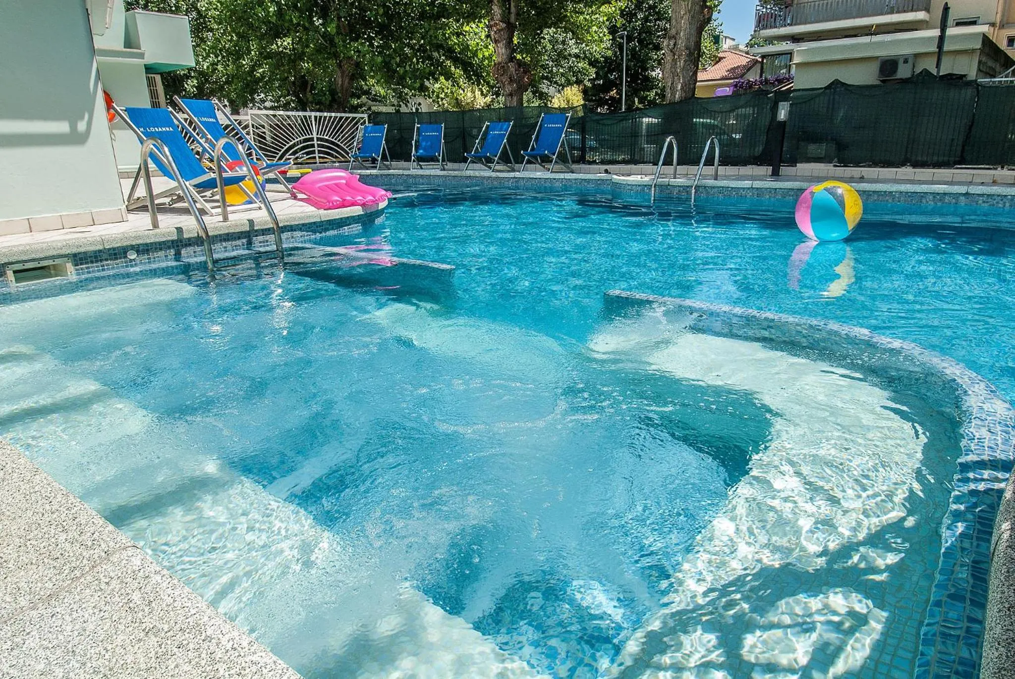 Hot Tub in Hotel Losanna