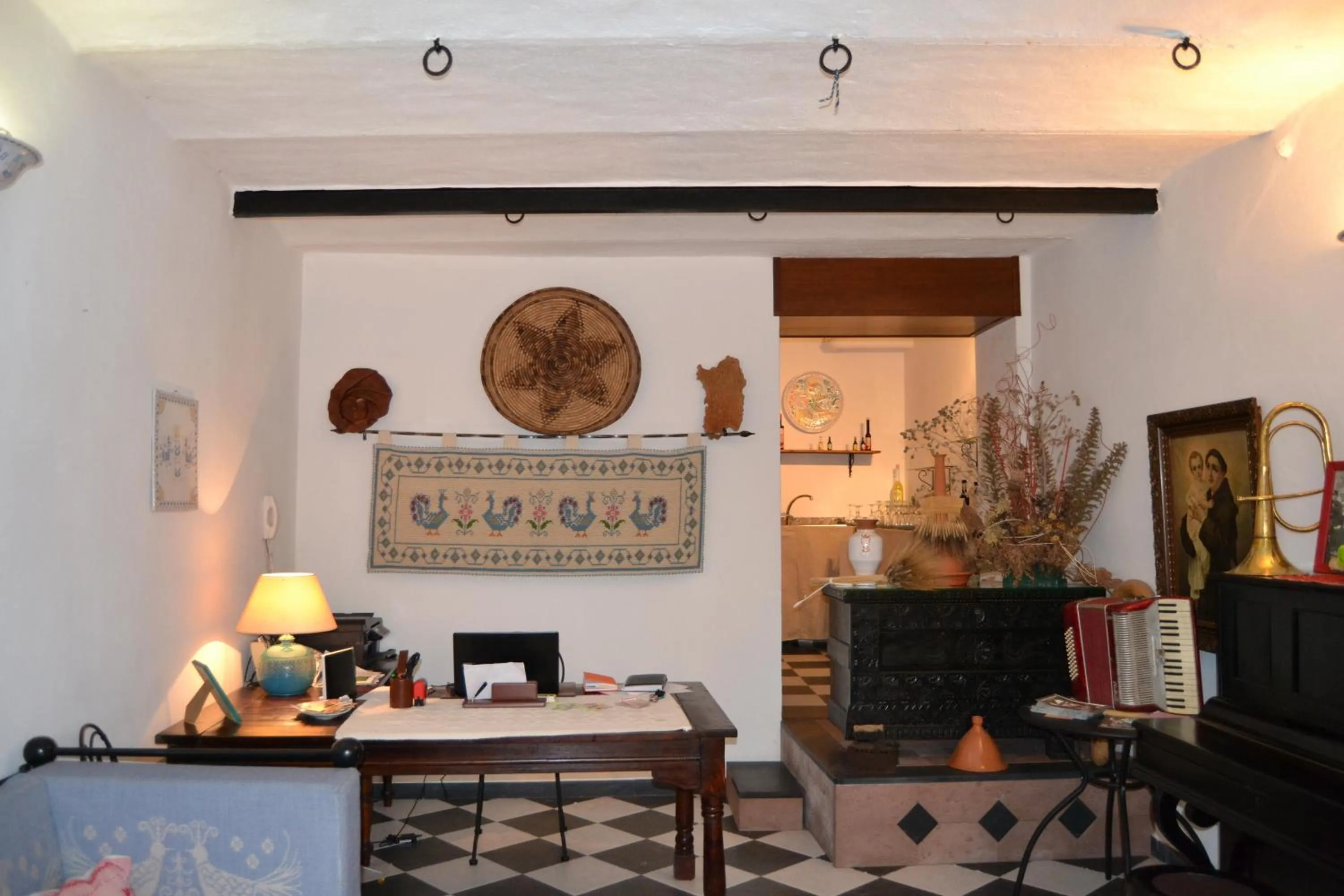 Lobby or reception in Su Ghindalu Guesthouse