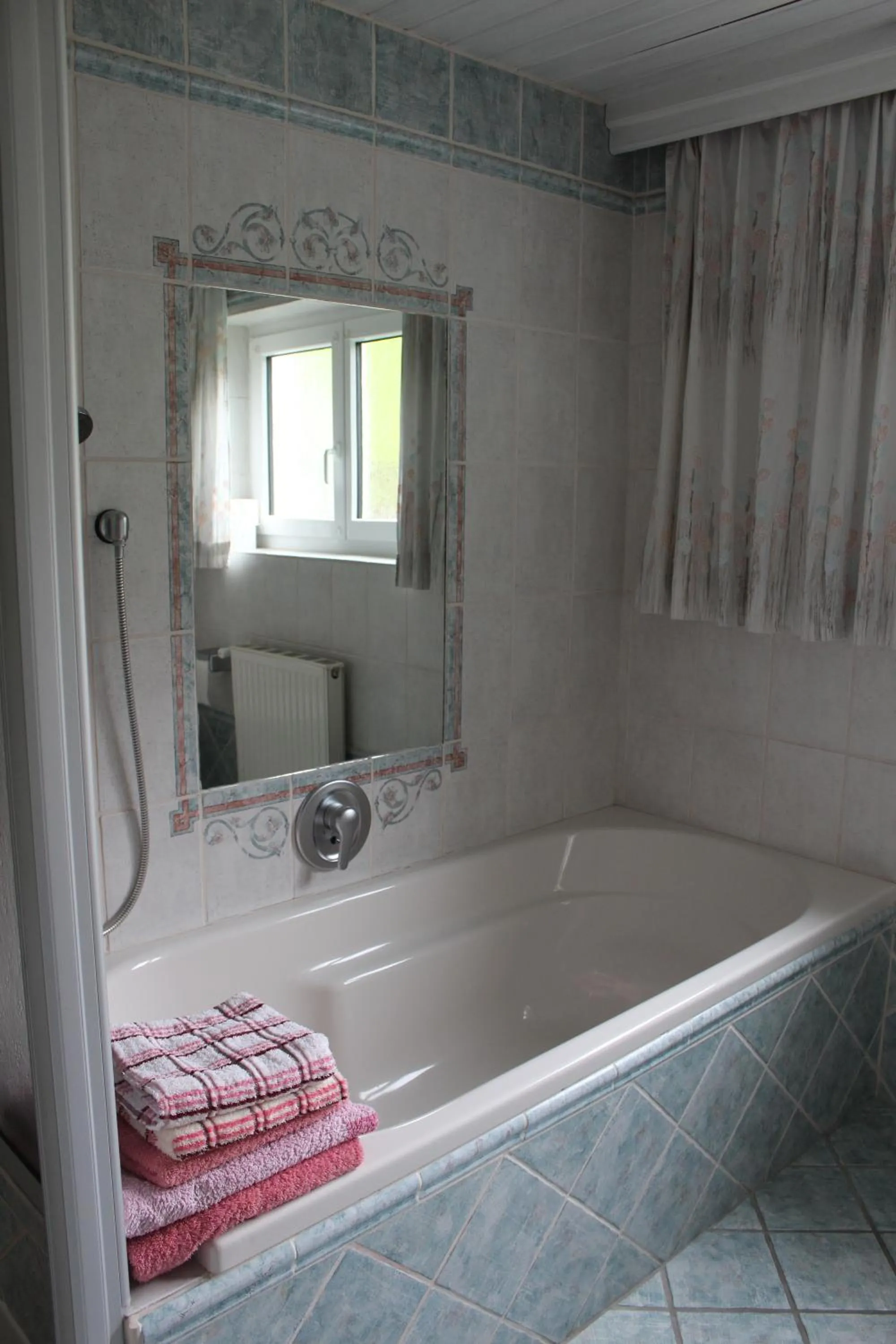 Bathroom in Ferienwohnung Stuibenfall