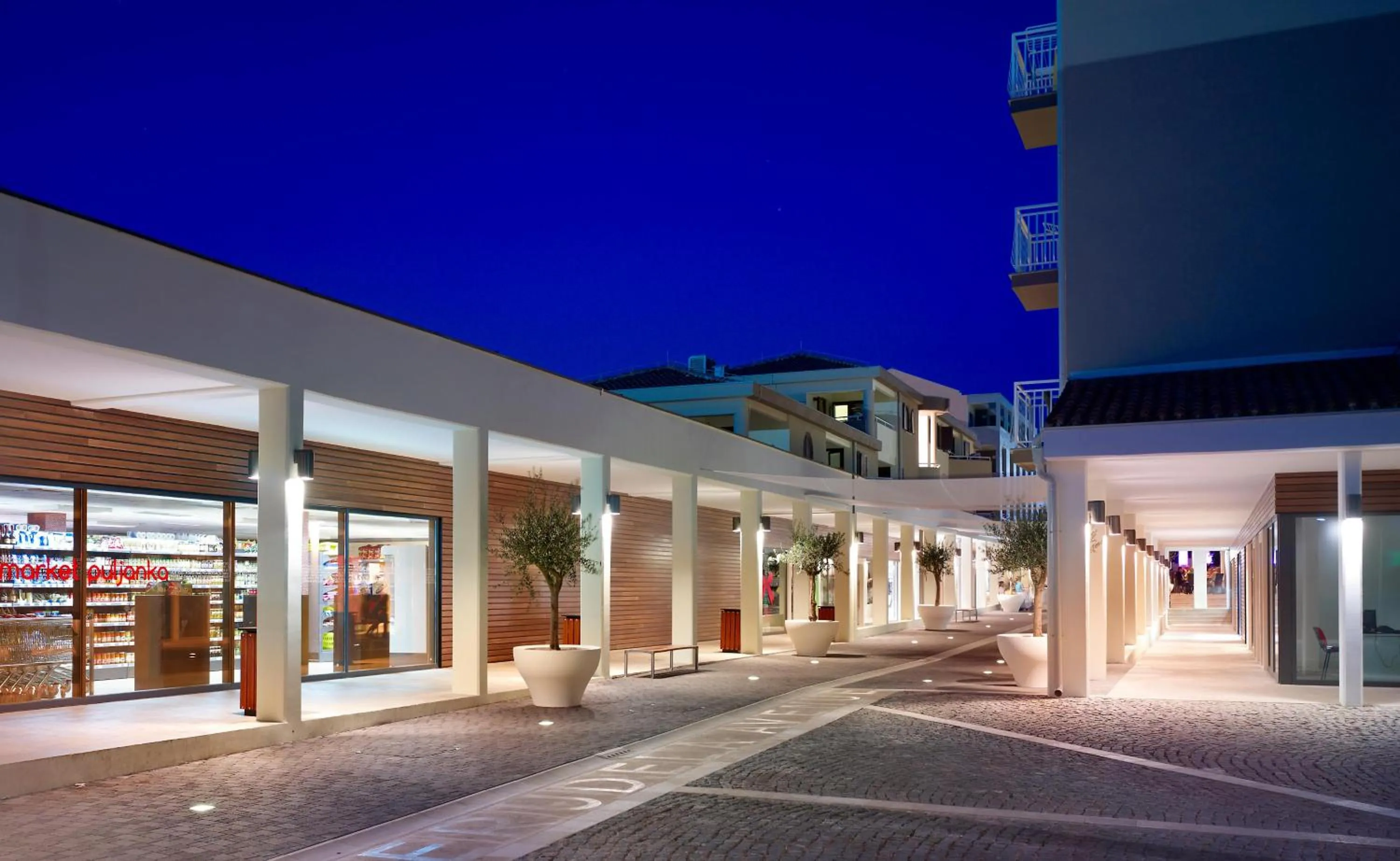 Shopping Area in Verudela Villas