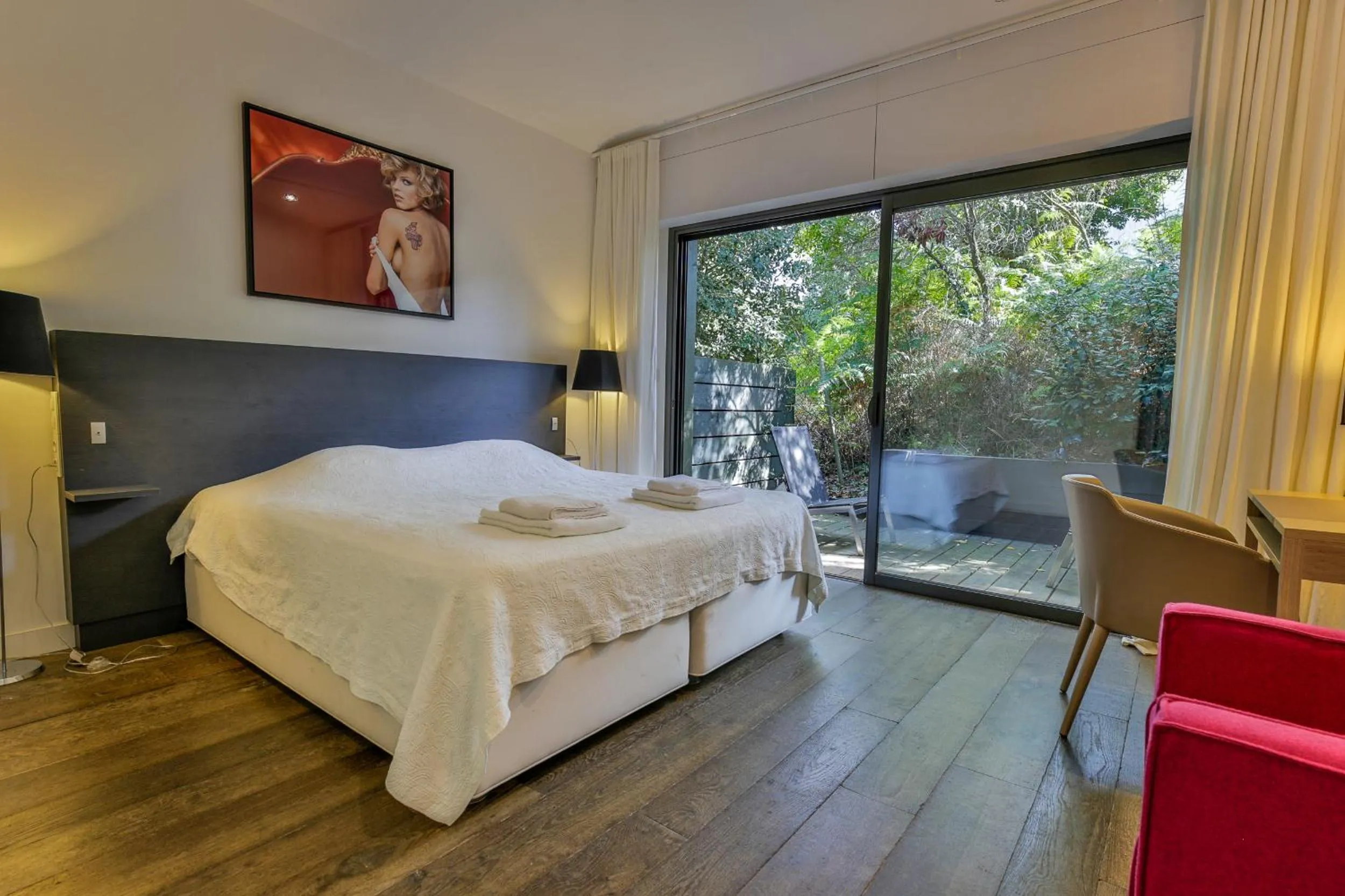 Bed in Villa AMANJANGO SEIGNOSSE-HOSSEGOR