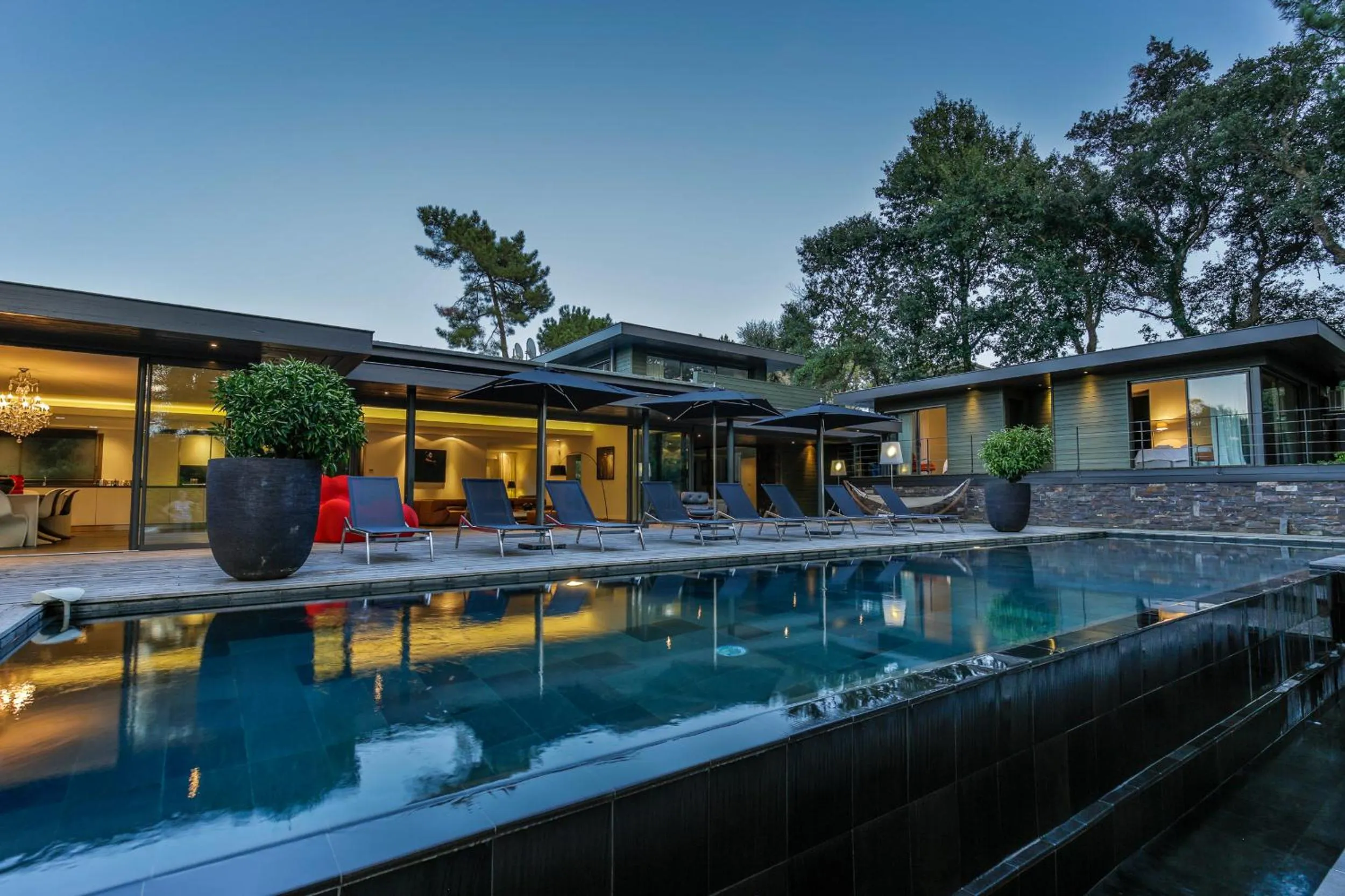 Balcony/Terrace in Villa AMANJANGO SEIGNOSSE-HOSSEGOR