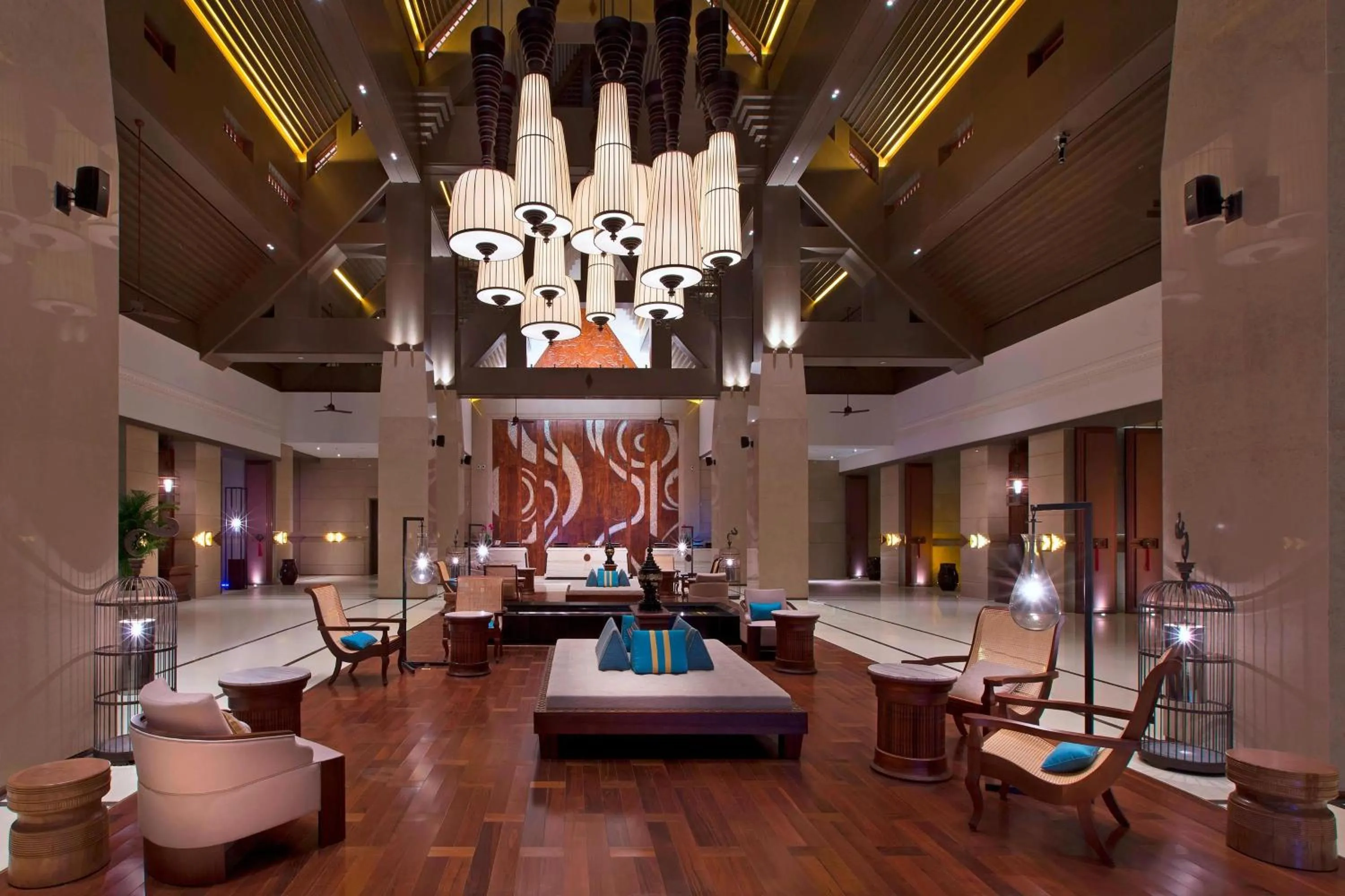 Lobby or reception in Sheraton Grand Xishuangbanna Hotel