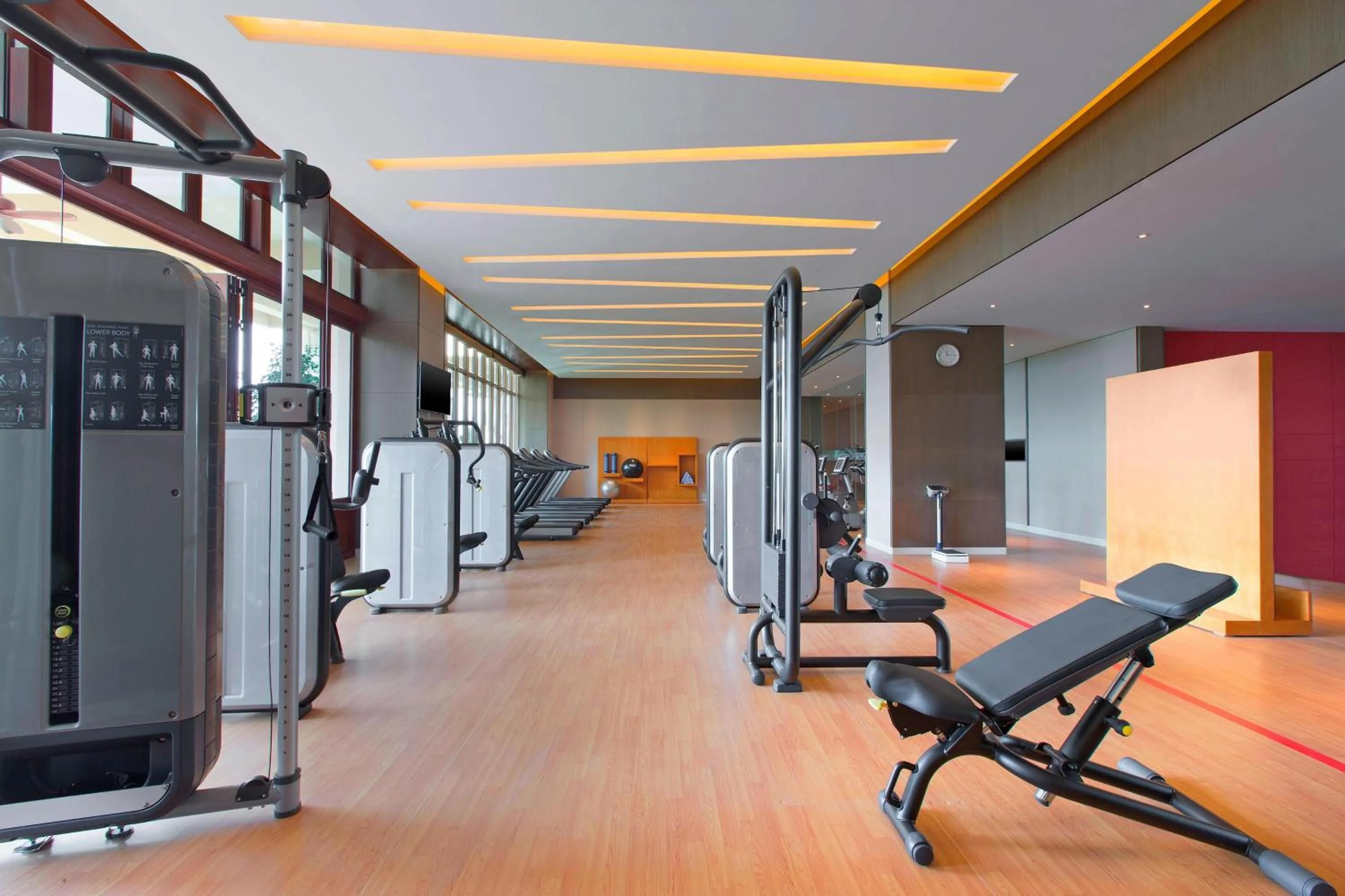 Fitness centre/facilities in Sheraton Grand Xishuangbanna Hotel