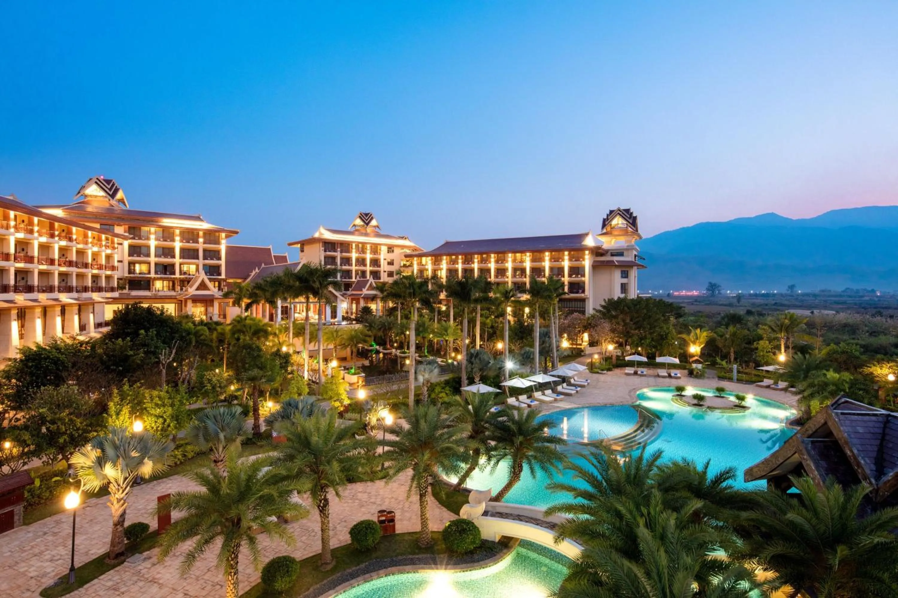 Property building in Sheraton Grand Xishuangbanna Hotel