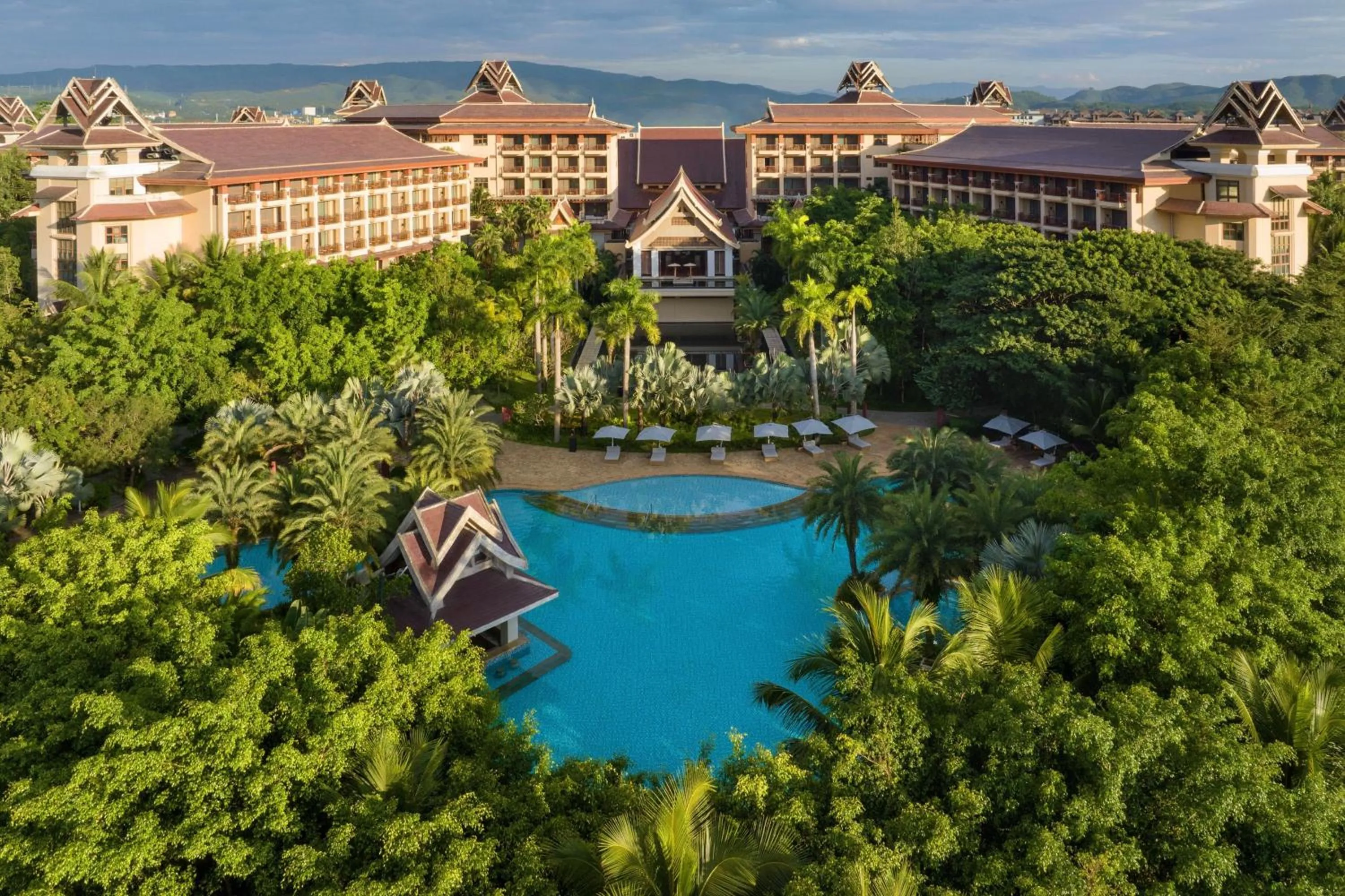Property building in Sheraton Grand Xishuangbanna Hotel