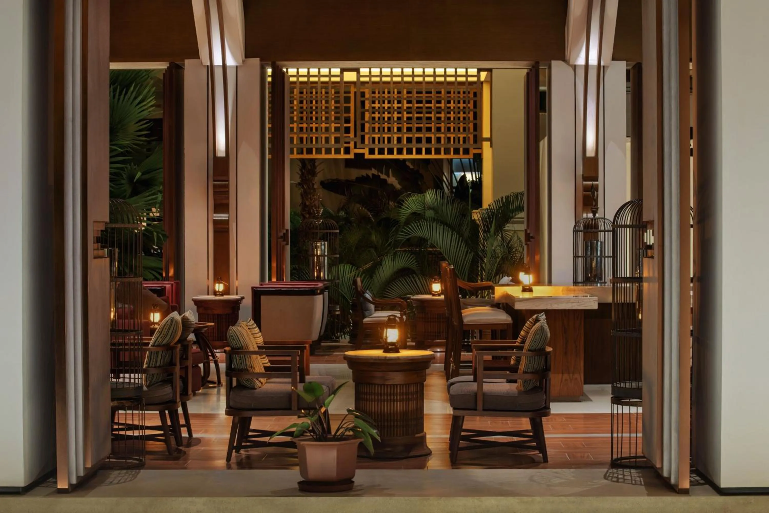 Lobby or reception in Sheraton Grand Xishuangbanna Hotel