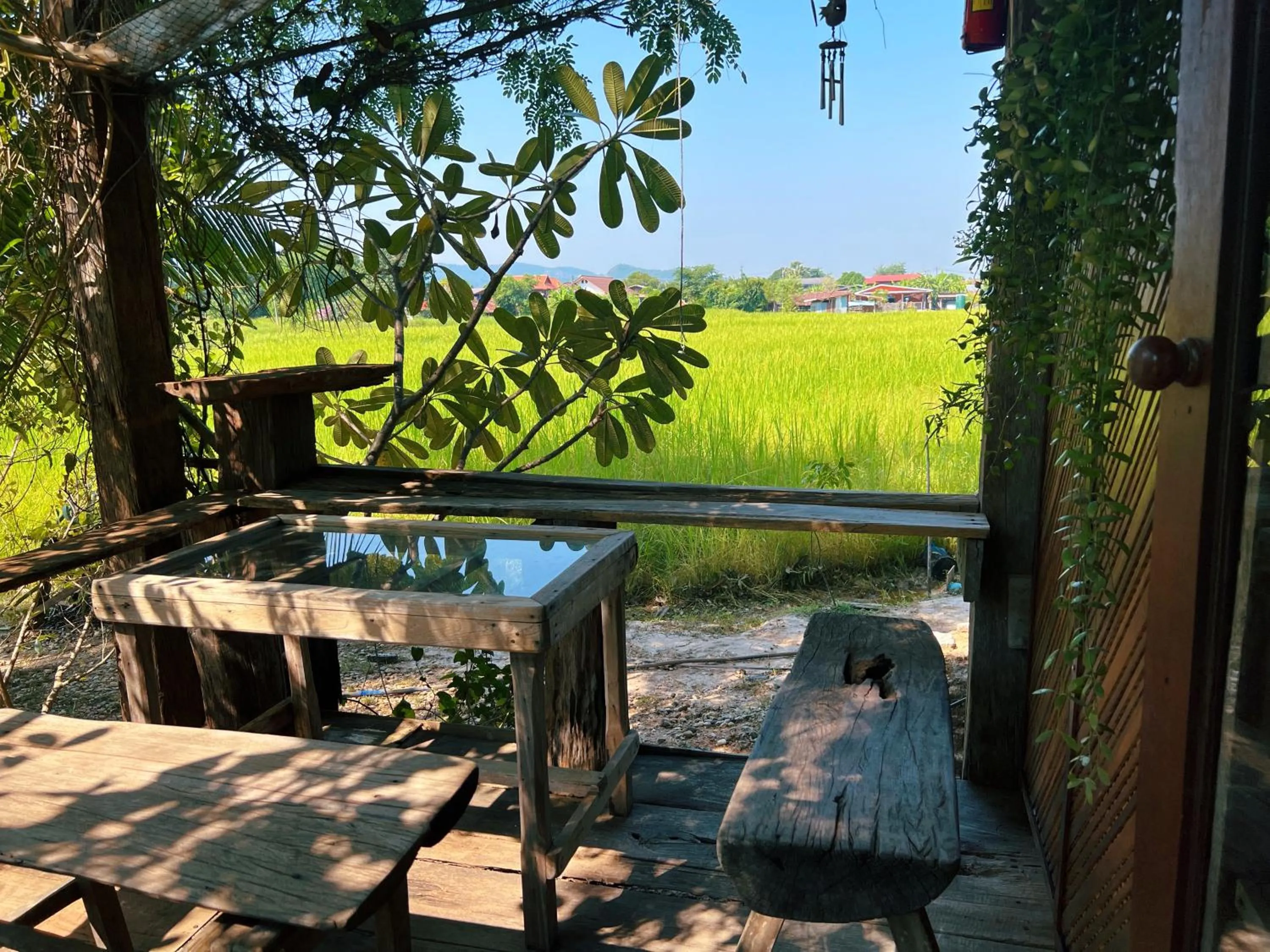 Patio in Sukhothai City Resort