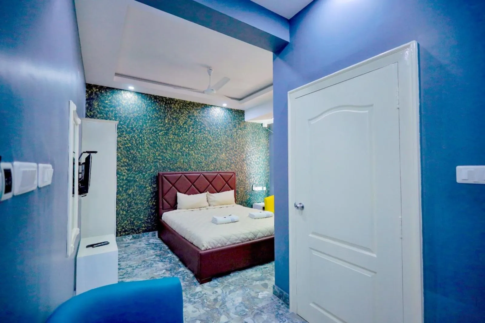 Bed in Hotel Rieejh
