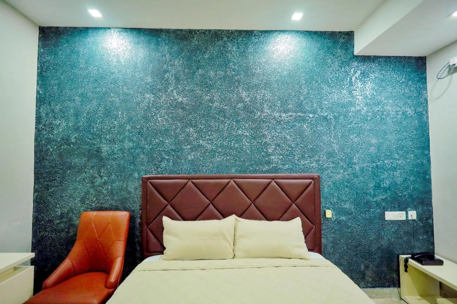 Bed in Hotel Rieejh
