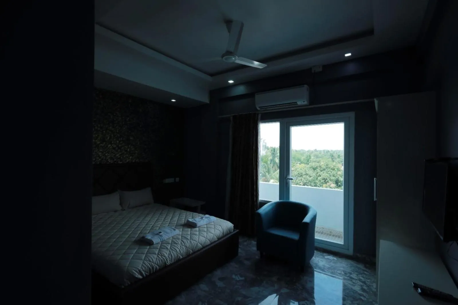 Bed in Hotel Rieejh