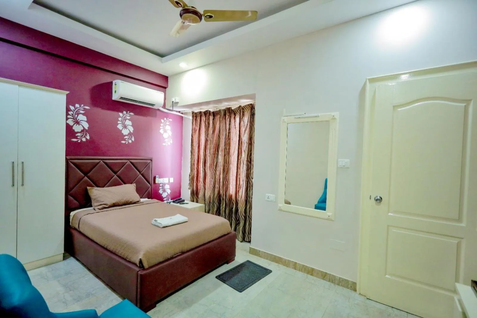 Bed in Hotel Rieejh