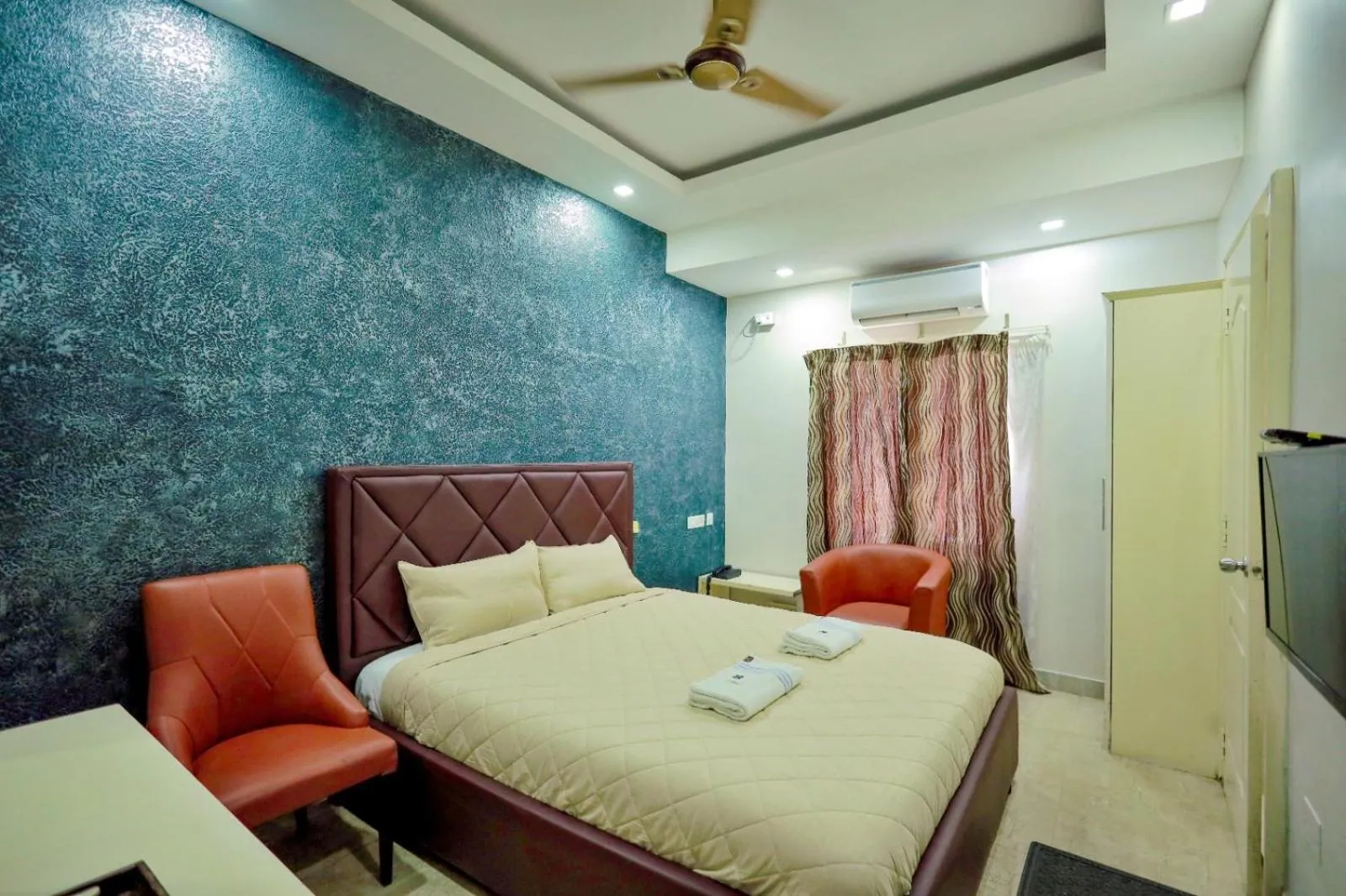 Bed in Hotel Rieejh